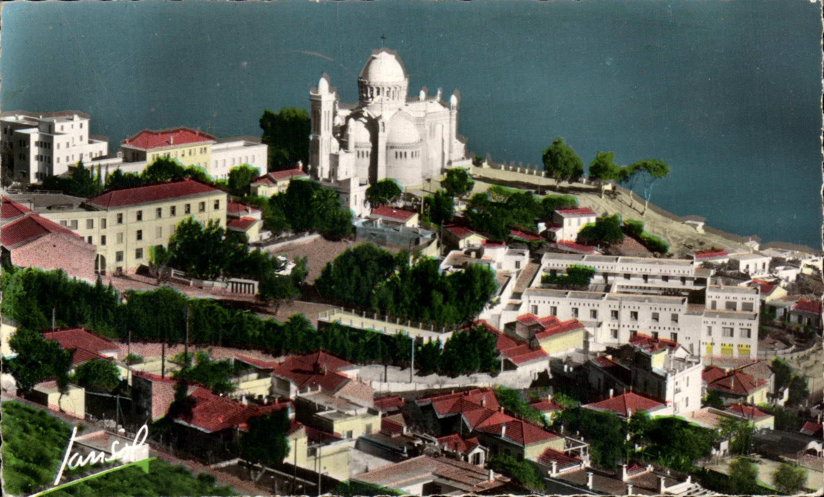 CPA Argel Notre Dame de africa Argelia