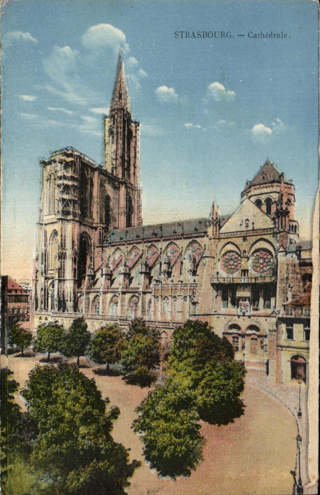 CPA Strasbourg Cathedral