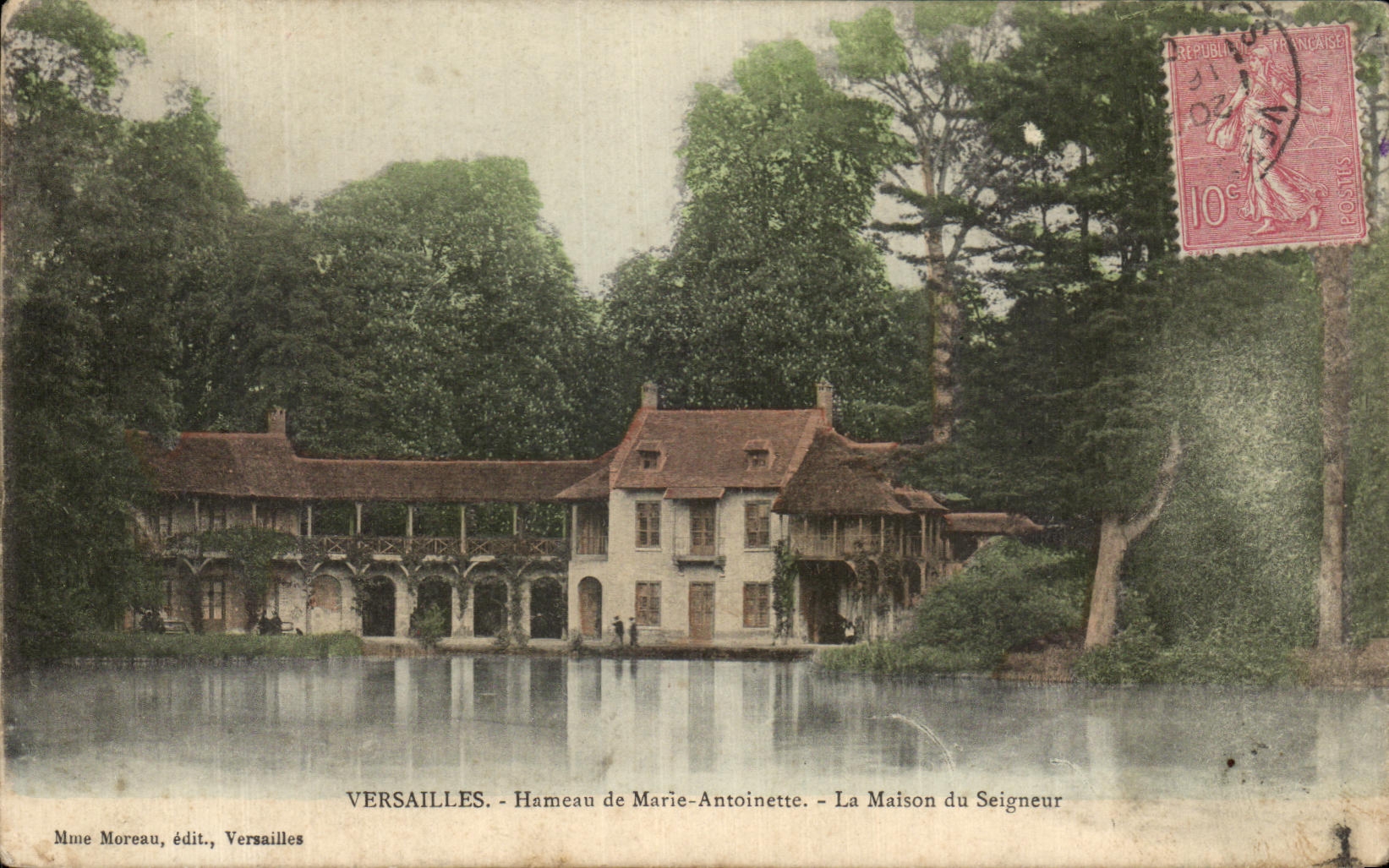 CPA Versailles Hameau de Marie Antoinette La Maison du Seigneur