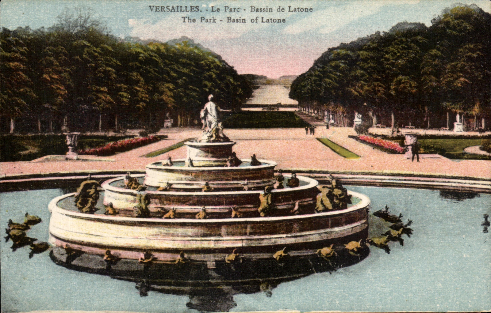CPA Versailles Le Parc Bassin de Latone
