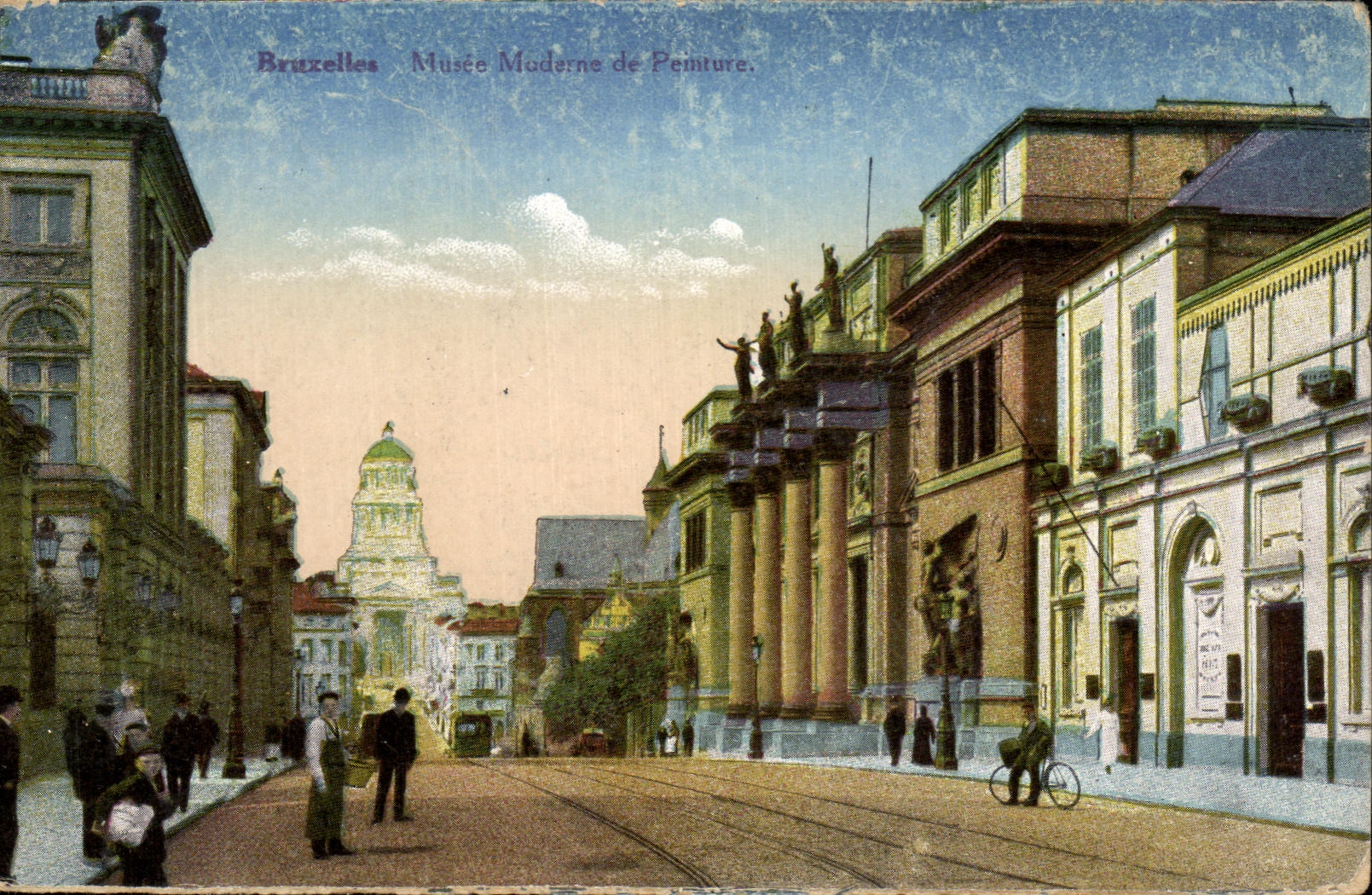 CPA Modern Brussels Museum of Painting