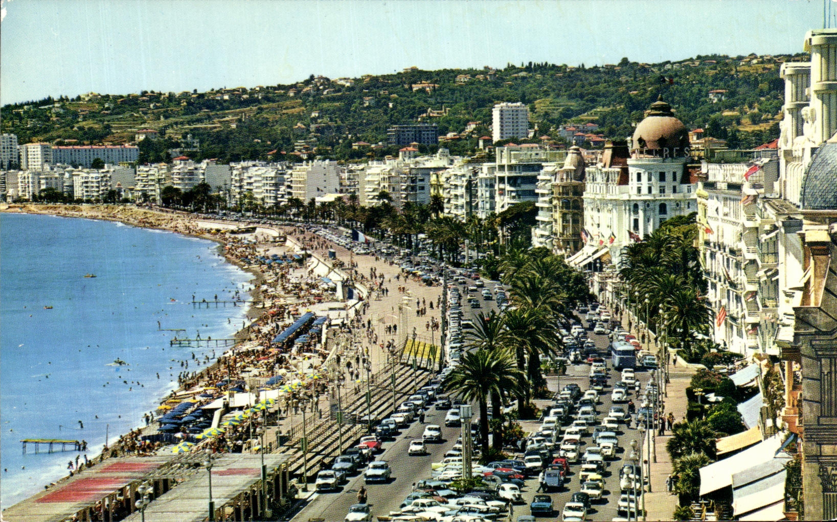 CPA la dimension Niza del azul la caminata del ingles