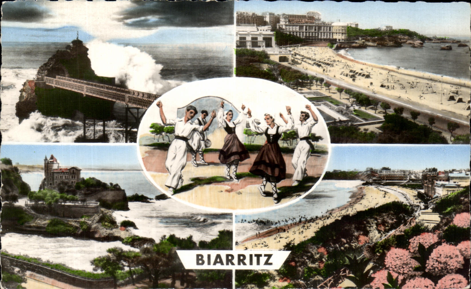 CPA Biarritz Folklore Danse 