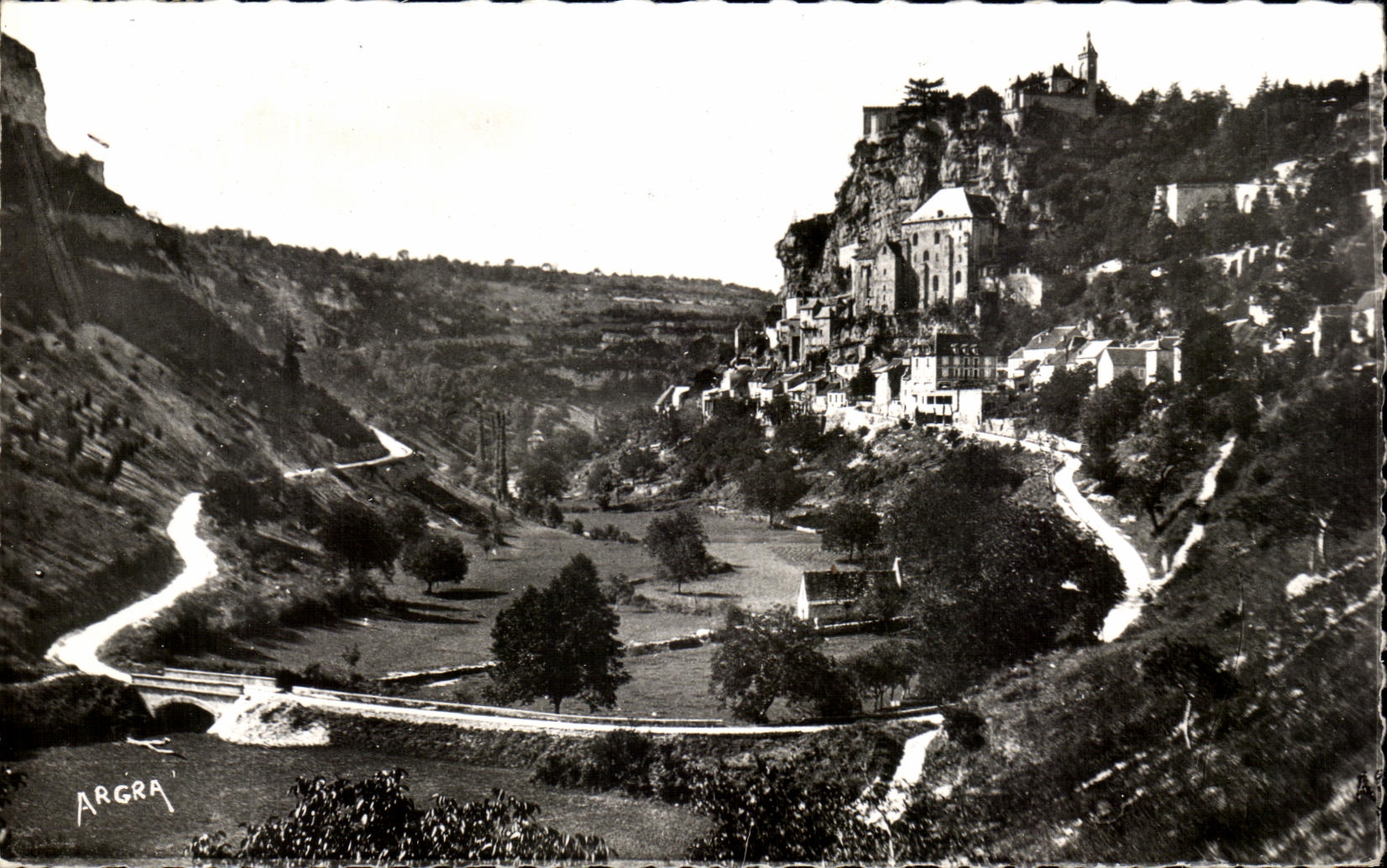 CPA Rocamadour Vue d'Ensemble