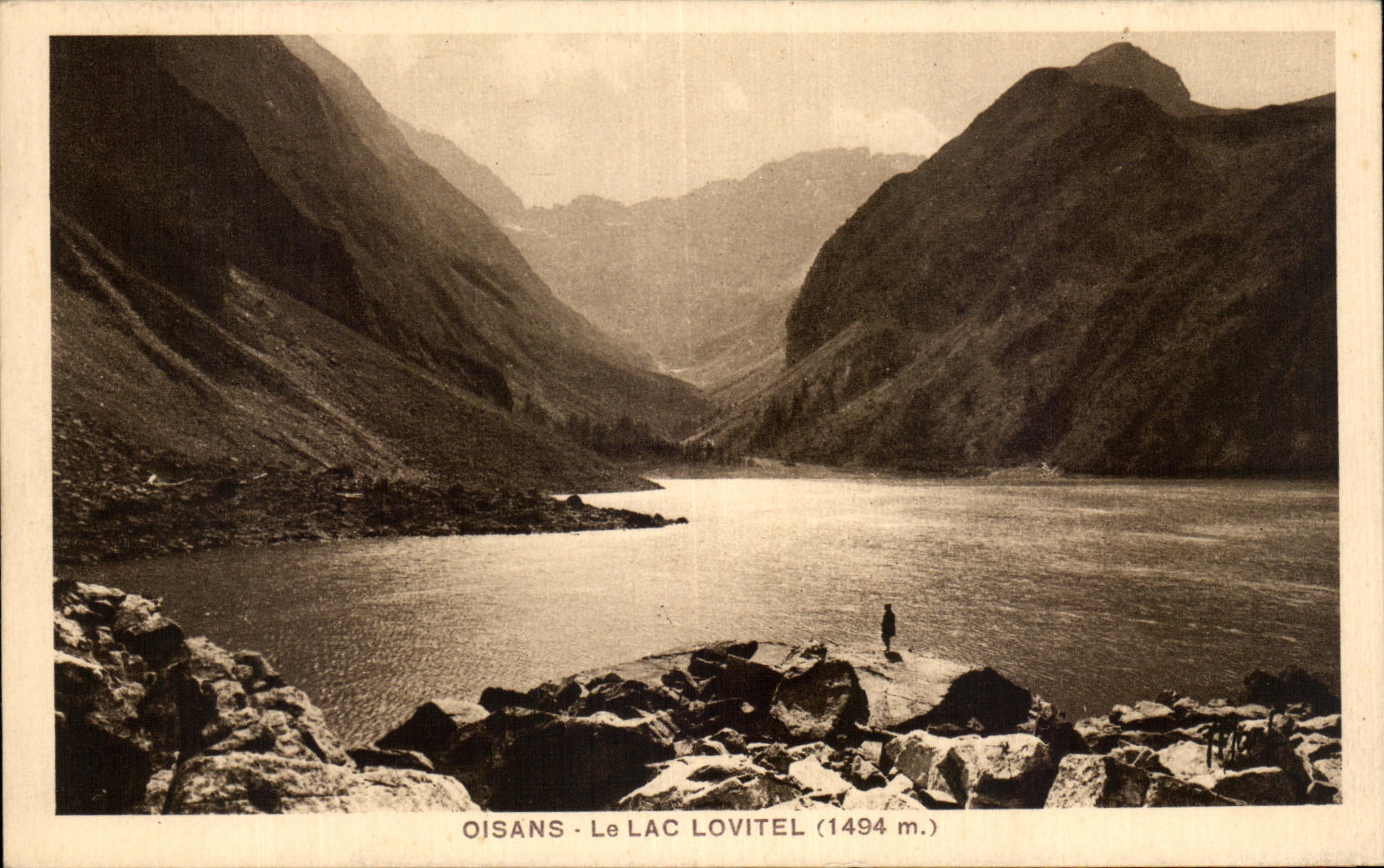 CPA Oisans the lake Lovitel