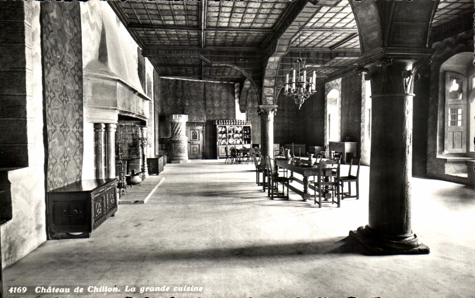 CPA Chateau de Chillon La Grande Cuisine