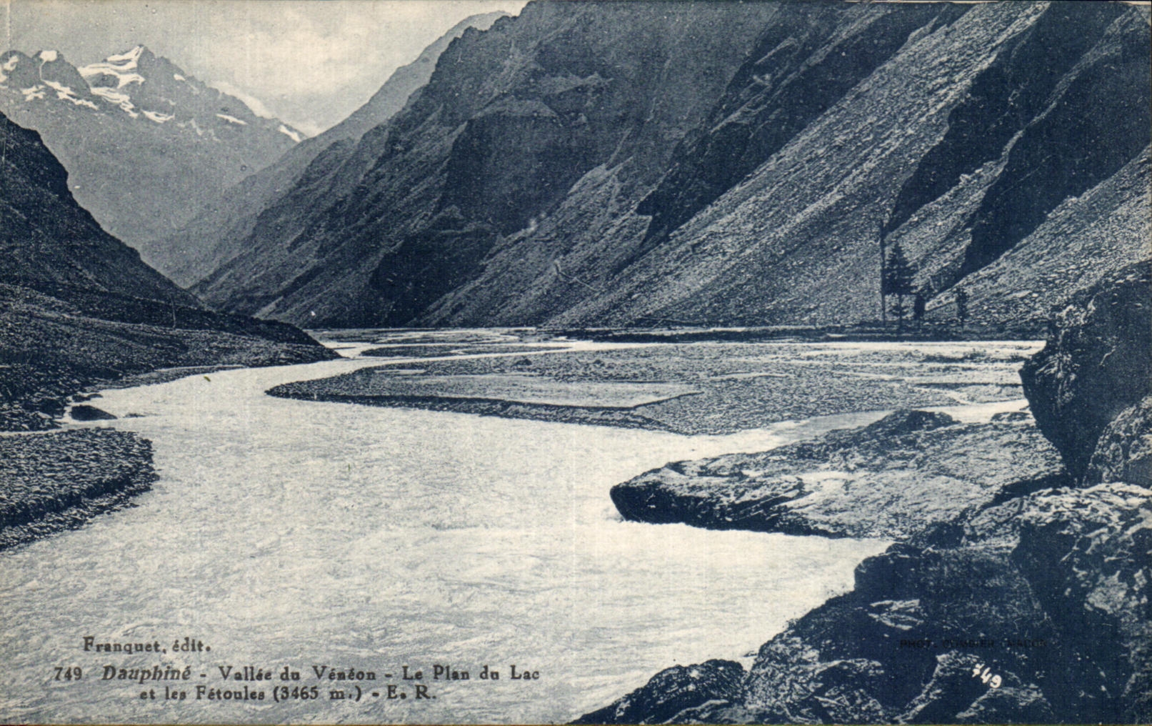 Dauphine CPA Valley of Veneon the Plan of the Lake and Fetoules