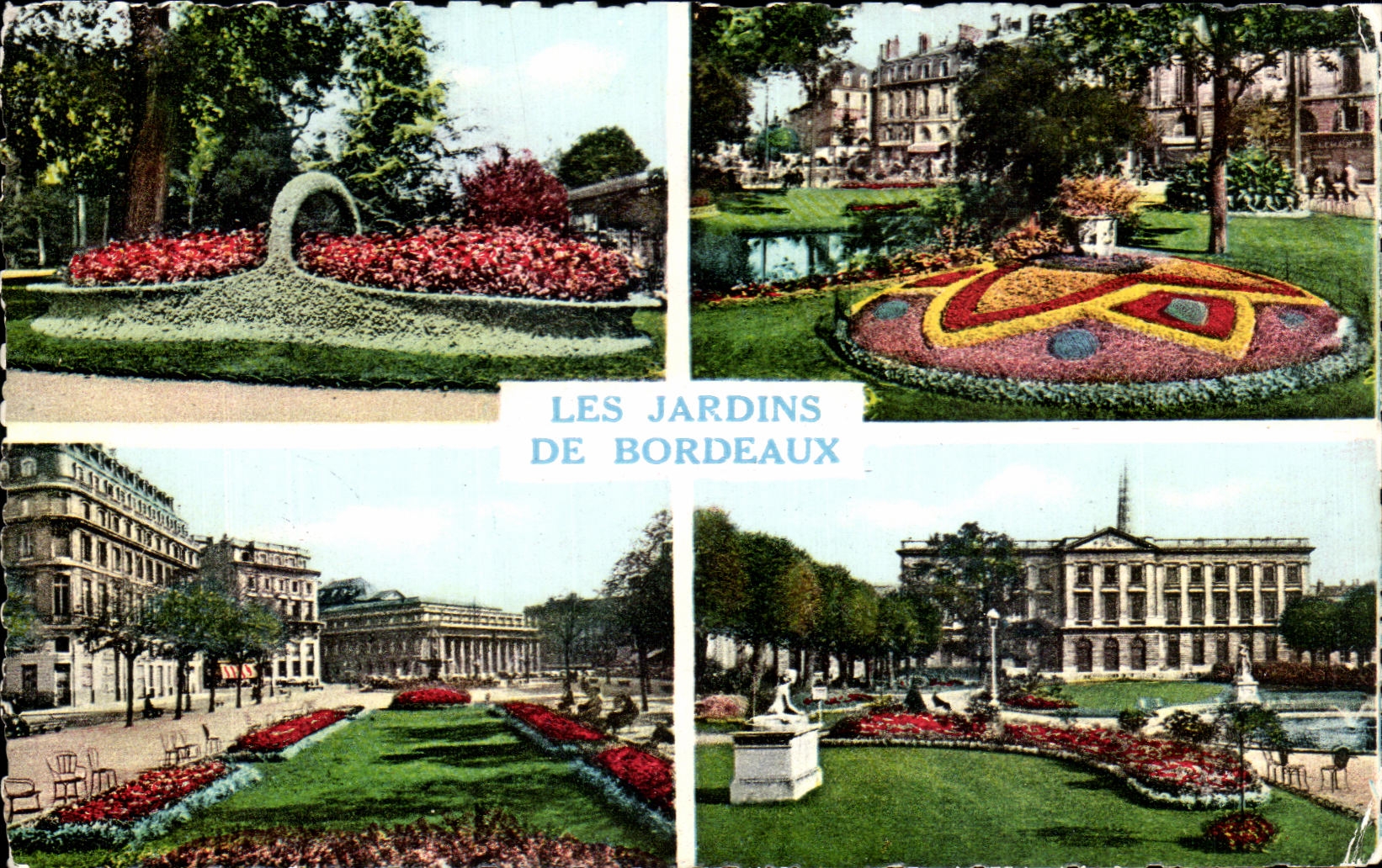 CPSM Gardens of Bordeaux the Public garden the Basket