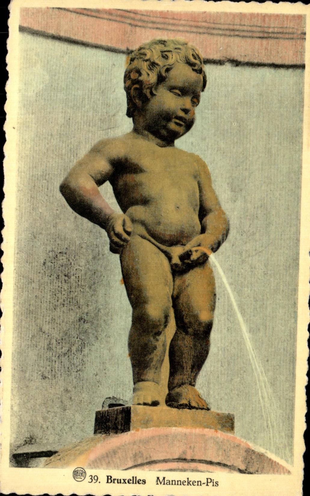 CPA <>Brussels</> Manneken peor