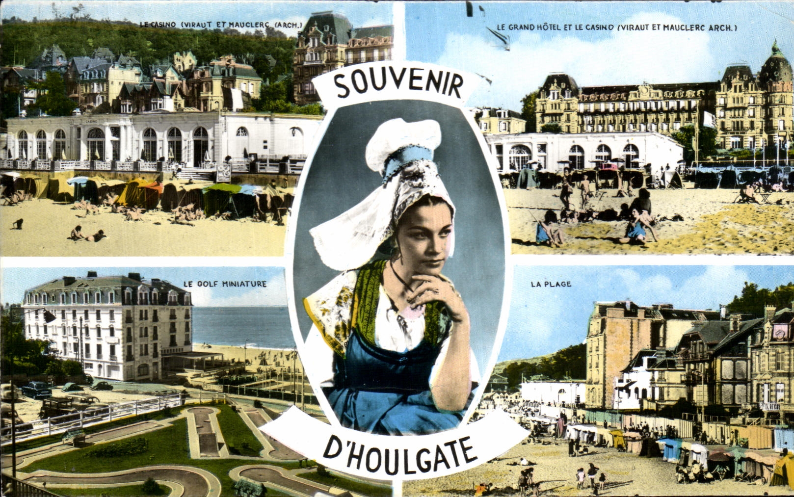 CPA Souvenir D' Houlgate