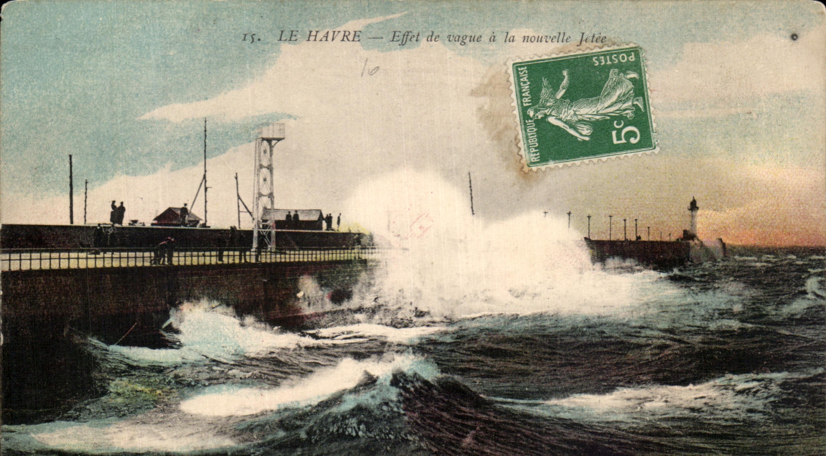 CPA Le Havre Effect Vagueness To the New Pier