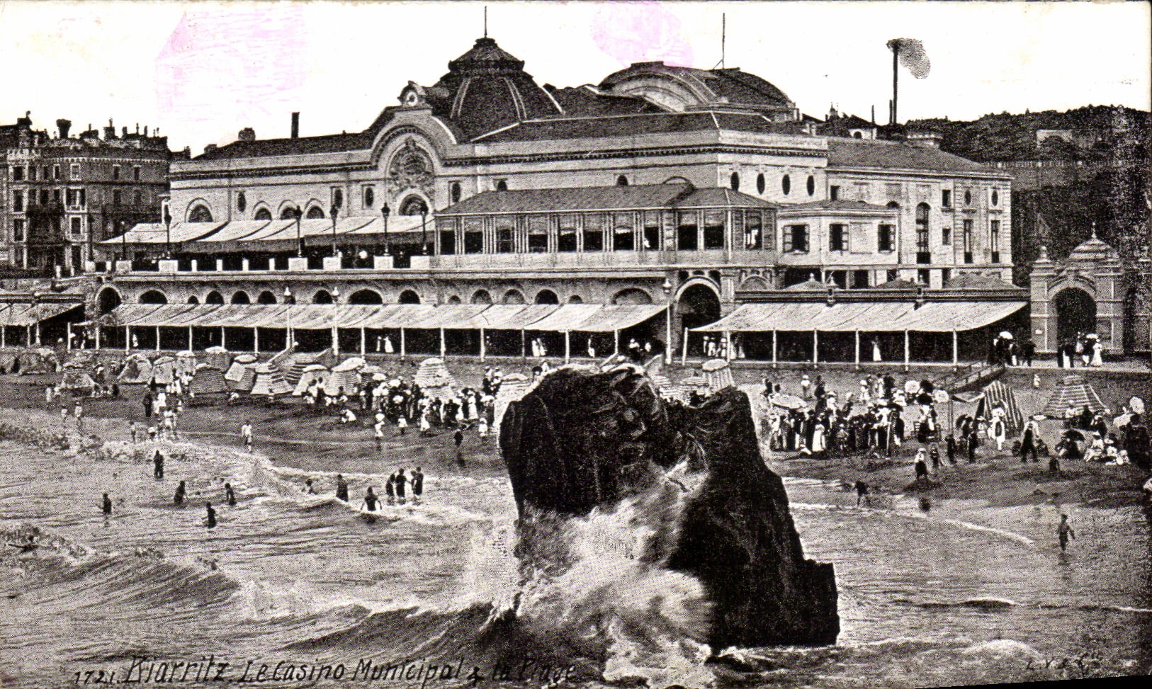 CPA Biarritz Le Casino Municipal