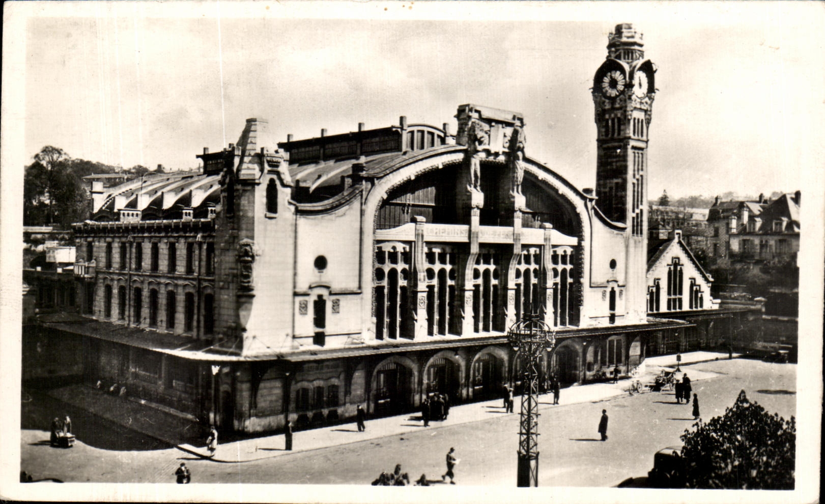 CPA Rouen Train station