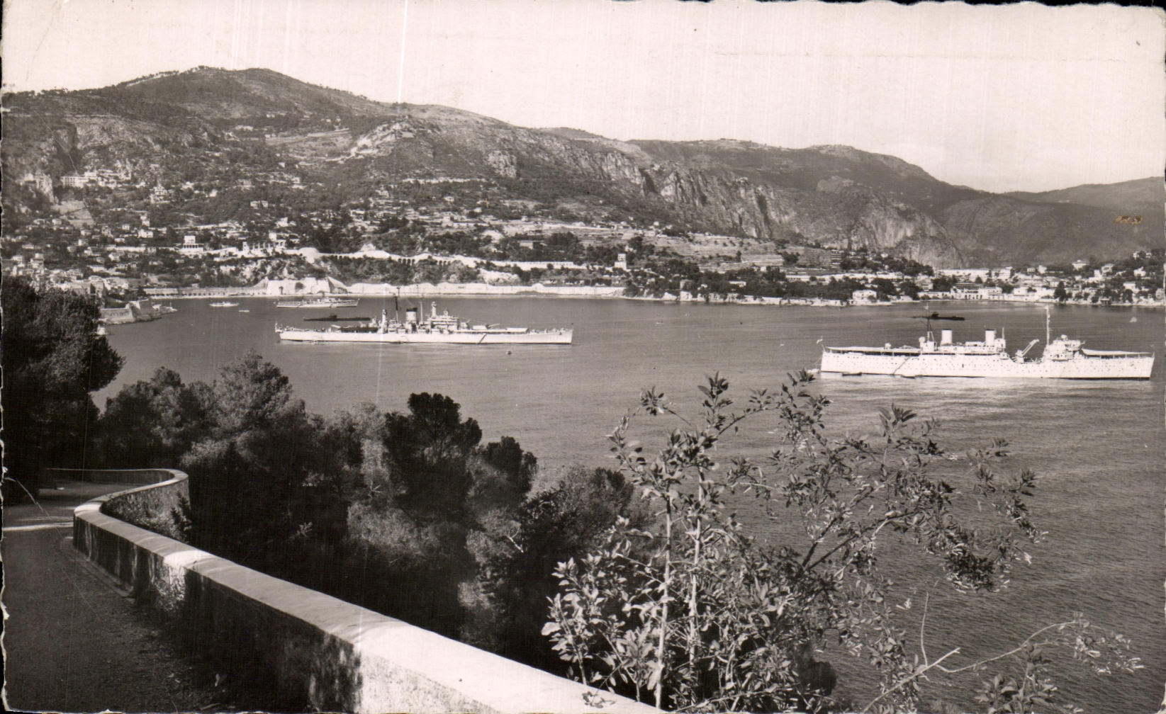 CPA Villefranche On Sea Roads And the squadron Boats
