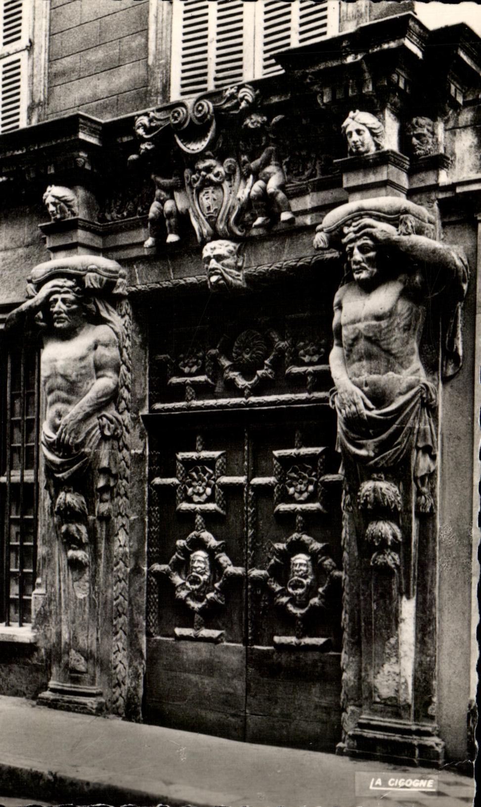CPA Frejus Gate Of the Caryatids