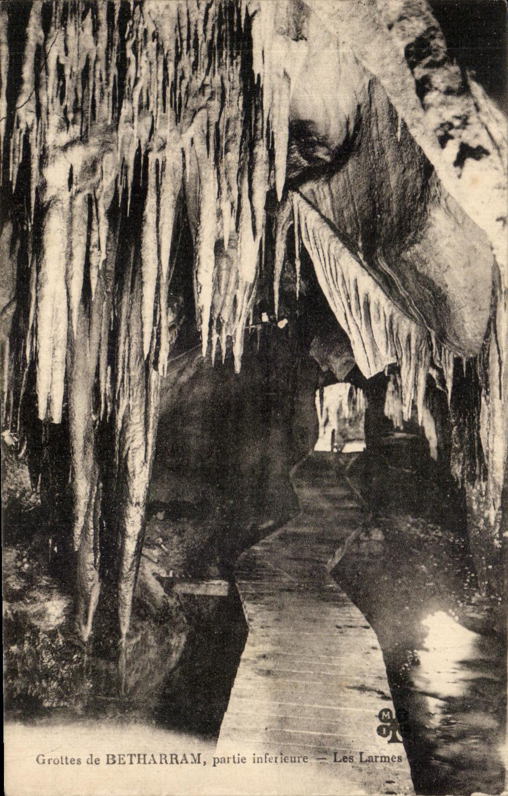 CPA Caves De Betharram Lower part Tears