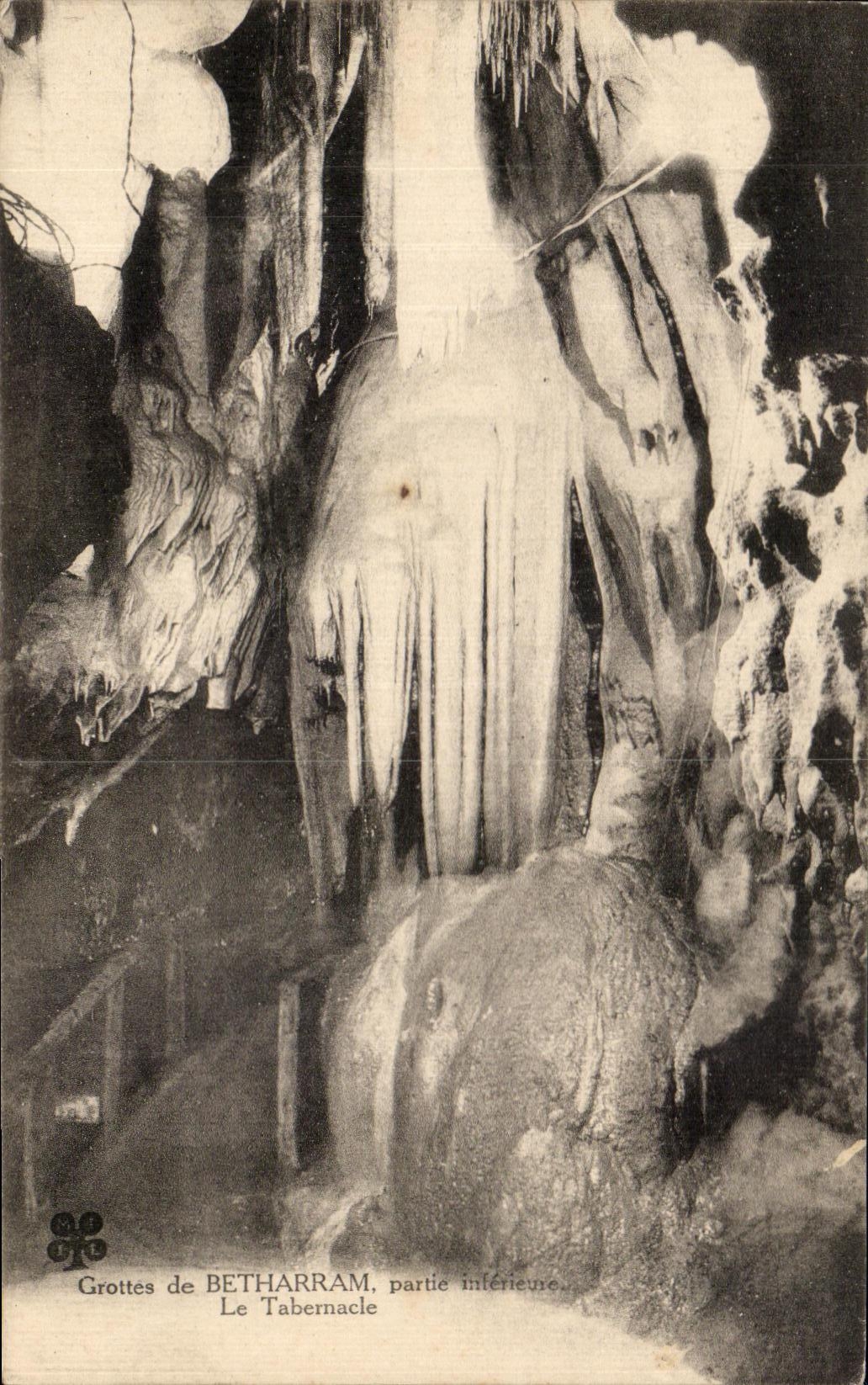 CPA Caves De Betharram Lower part the Gate vault