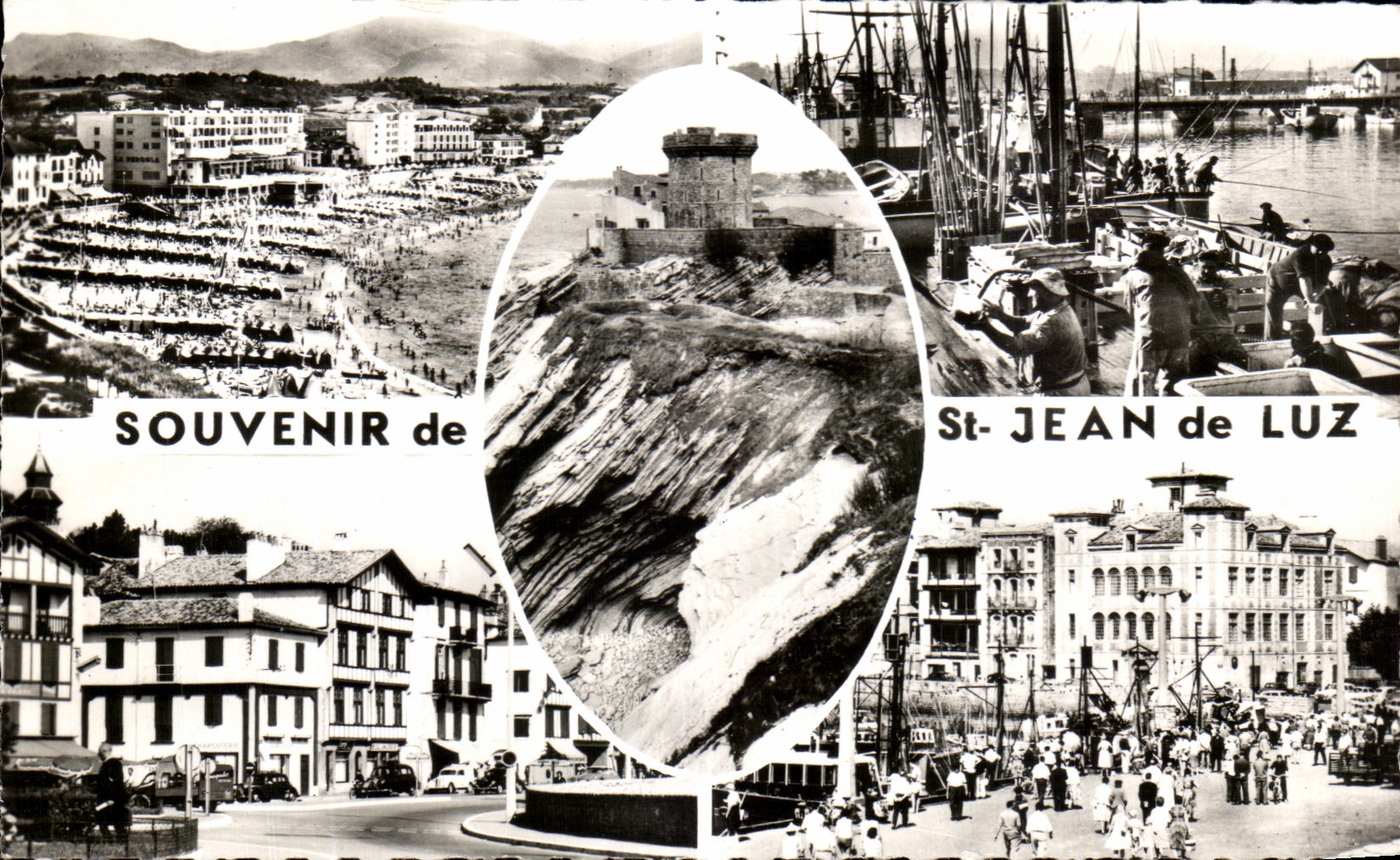 CPA Souvenir De St Jean De Luz