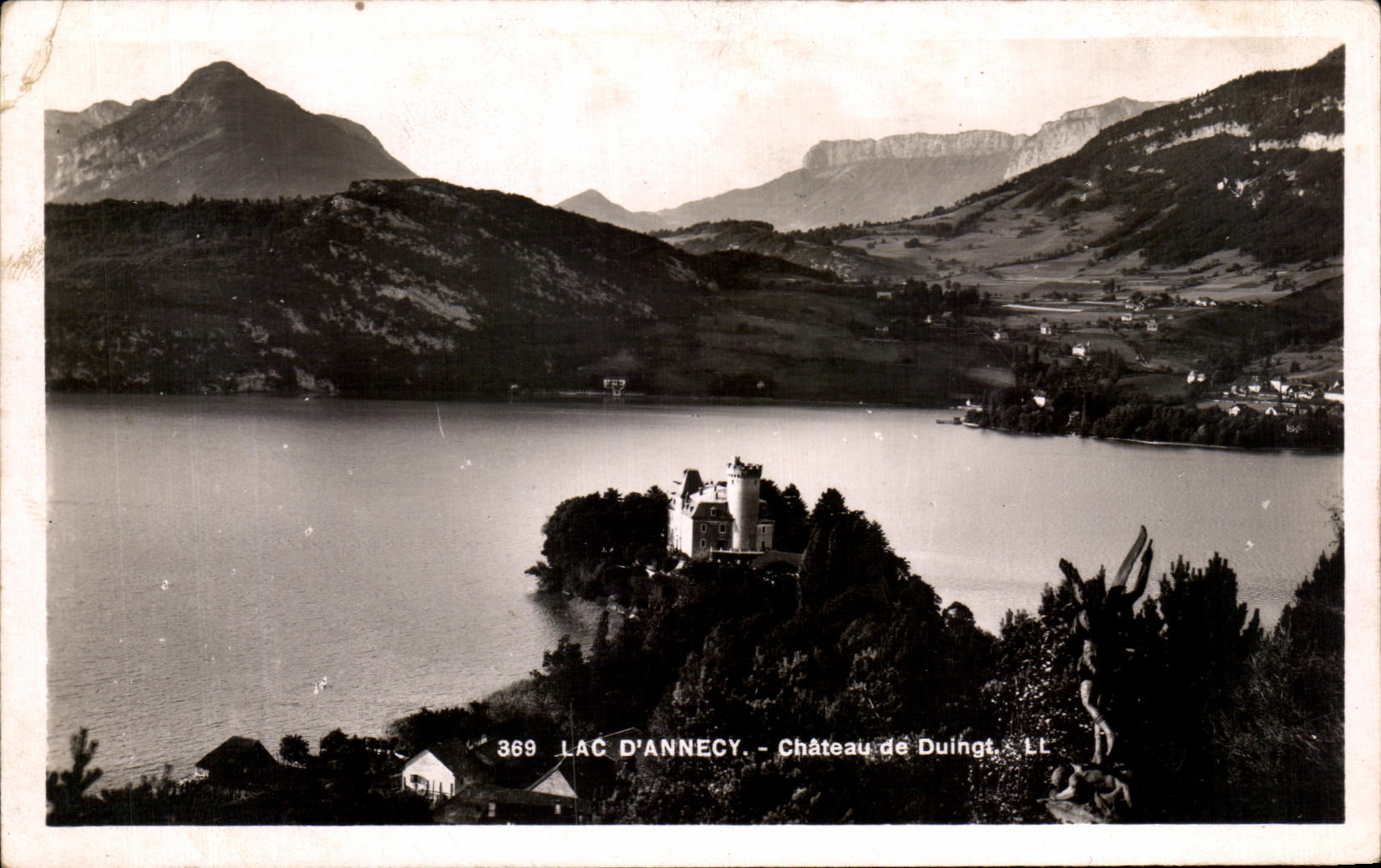 CPA Lake Annecy Castle of Duingt