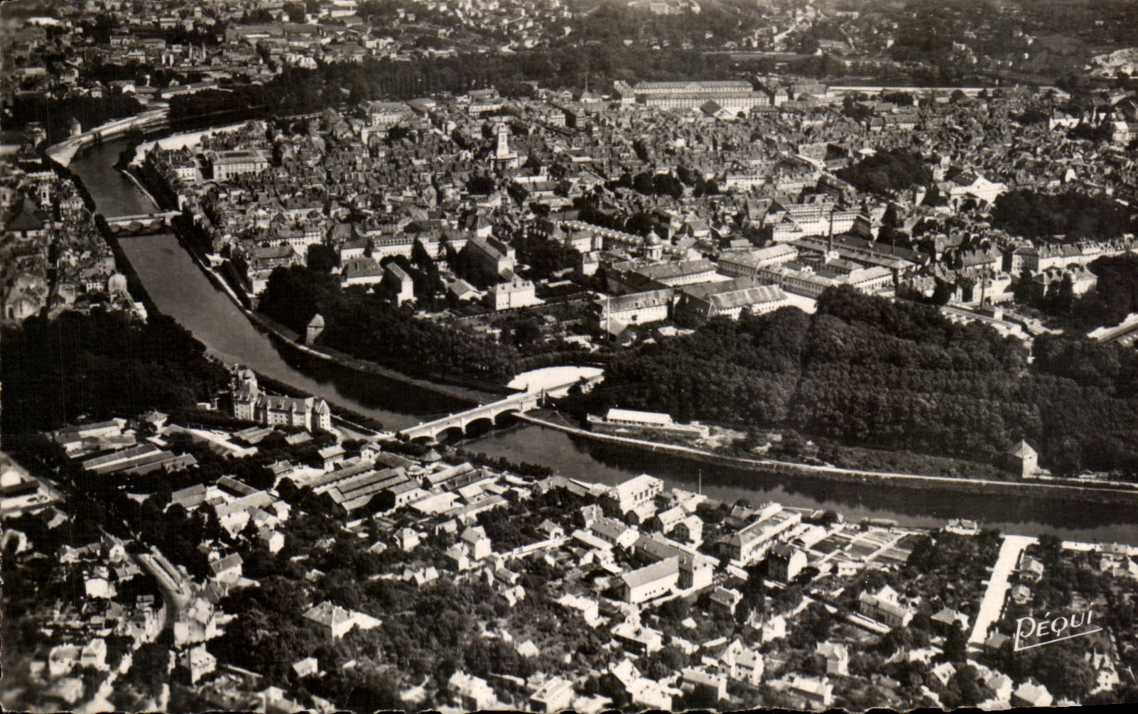 CPA Besancon Les Bains View