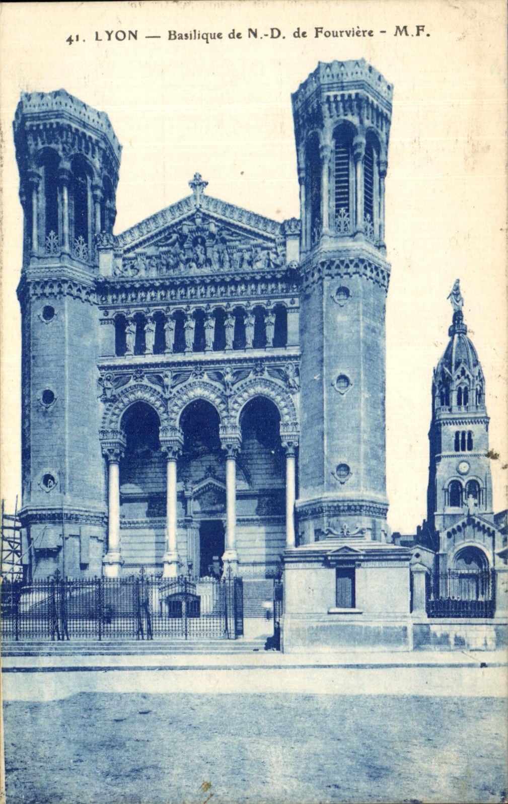 CPA Lyon Basilica of Fourviere