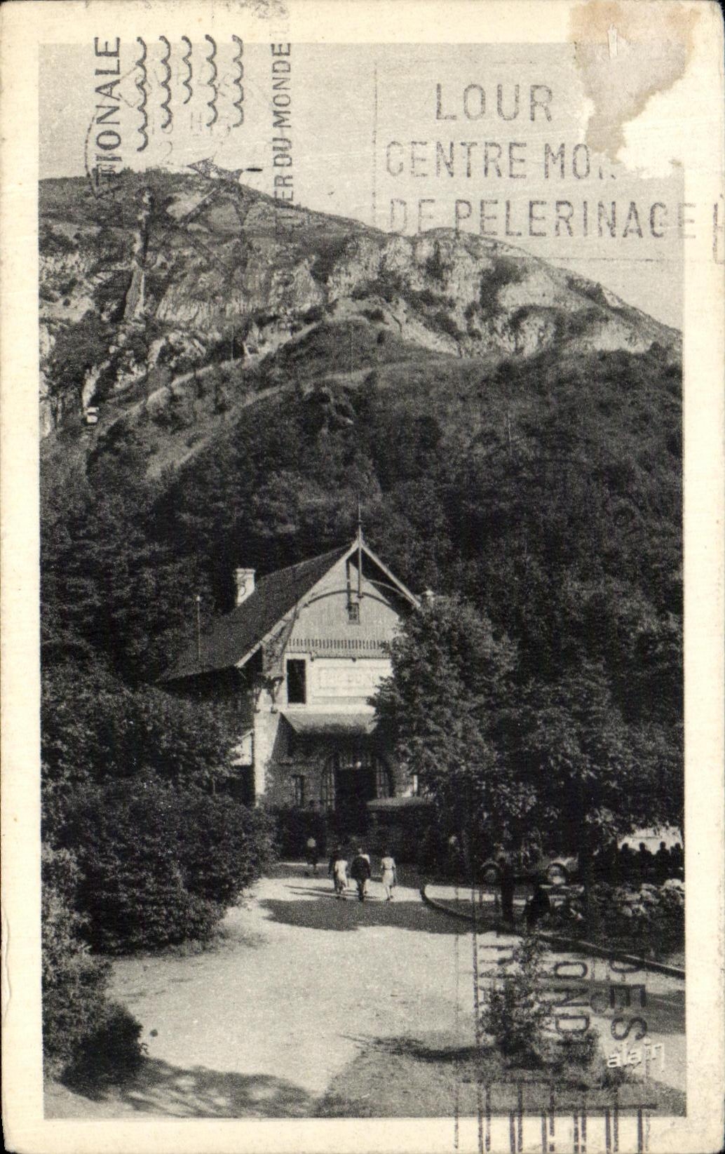 CPA Lourdes the peak of Jer