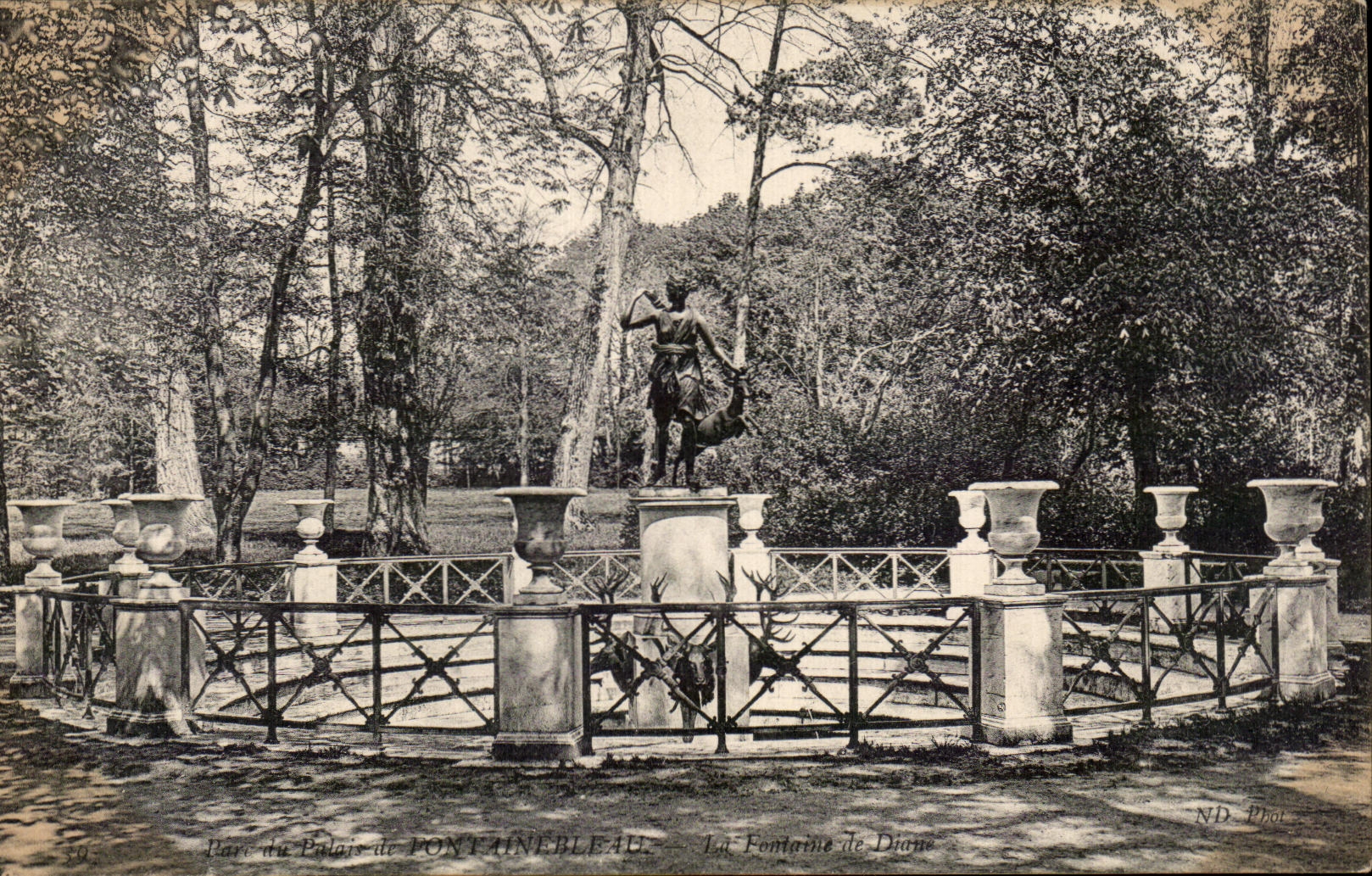 CPA Fontainebleau the fountain of Diane