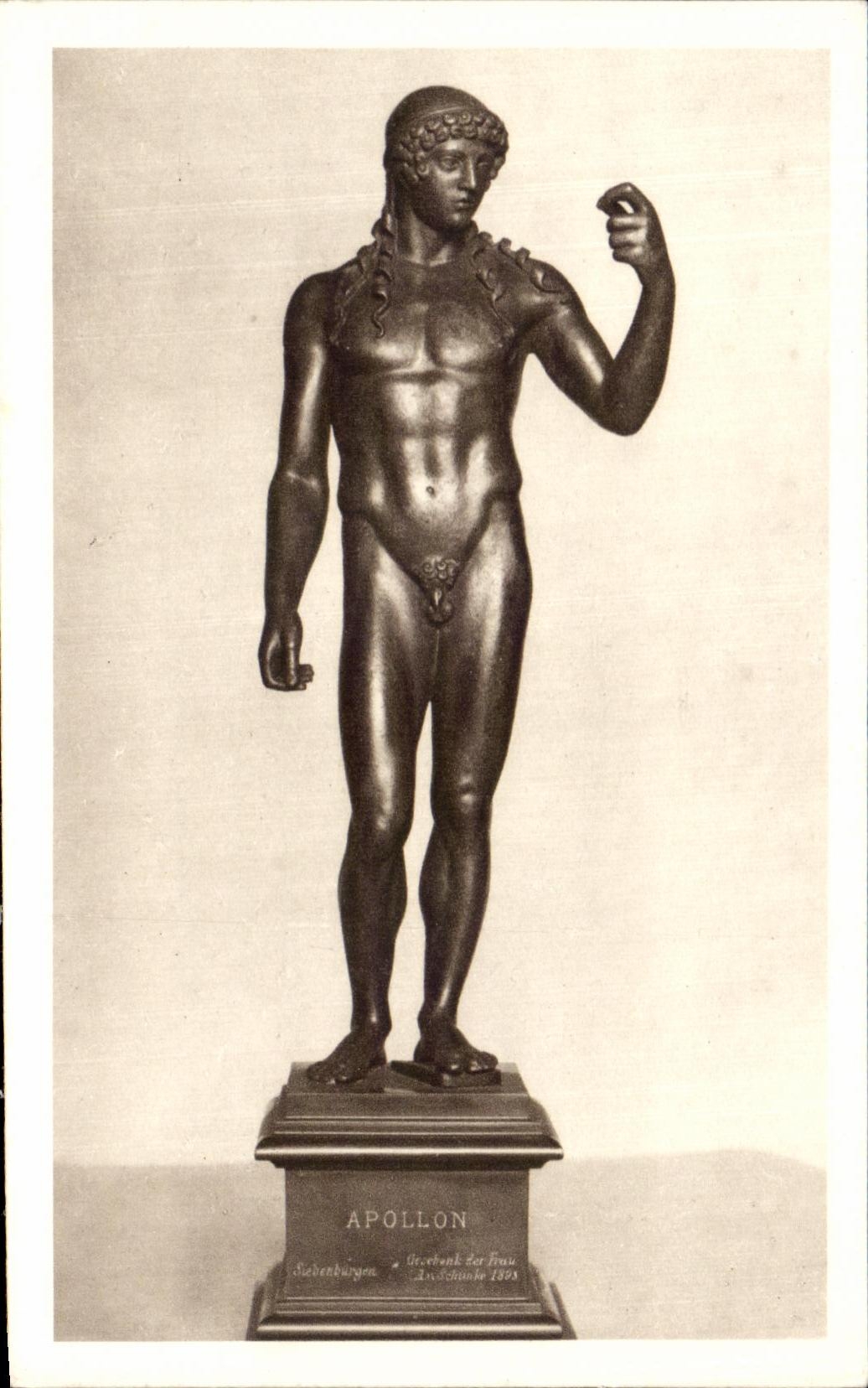CPA Kunsthistorische Sammlungen Apolo Apolion Grecia