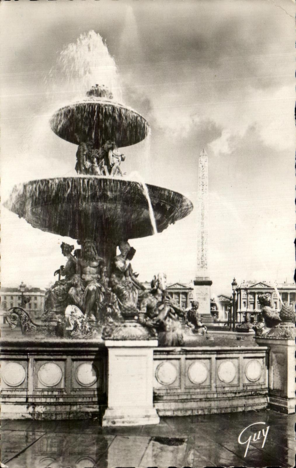 CPA Paris And Its Wonders Place Harmony