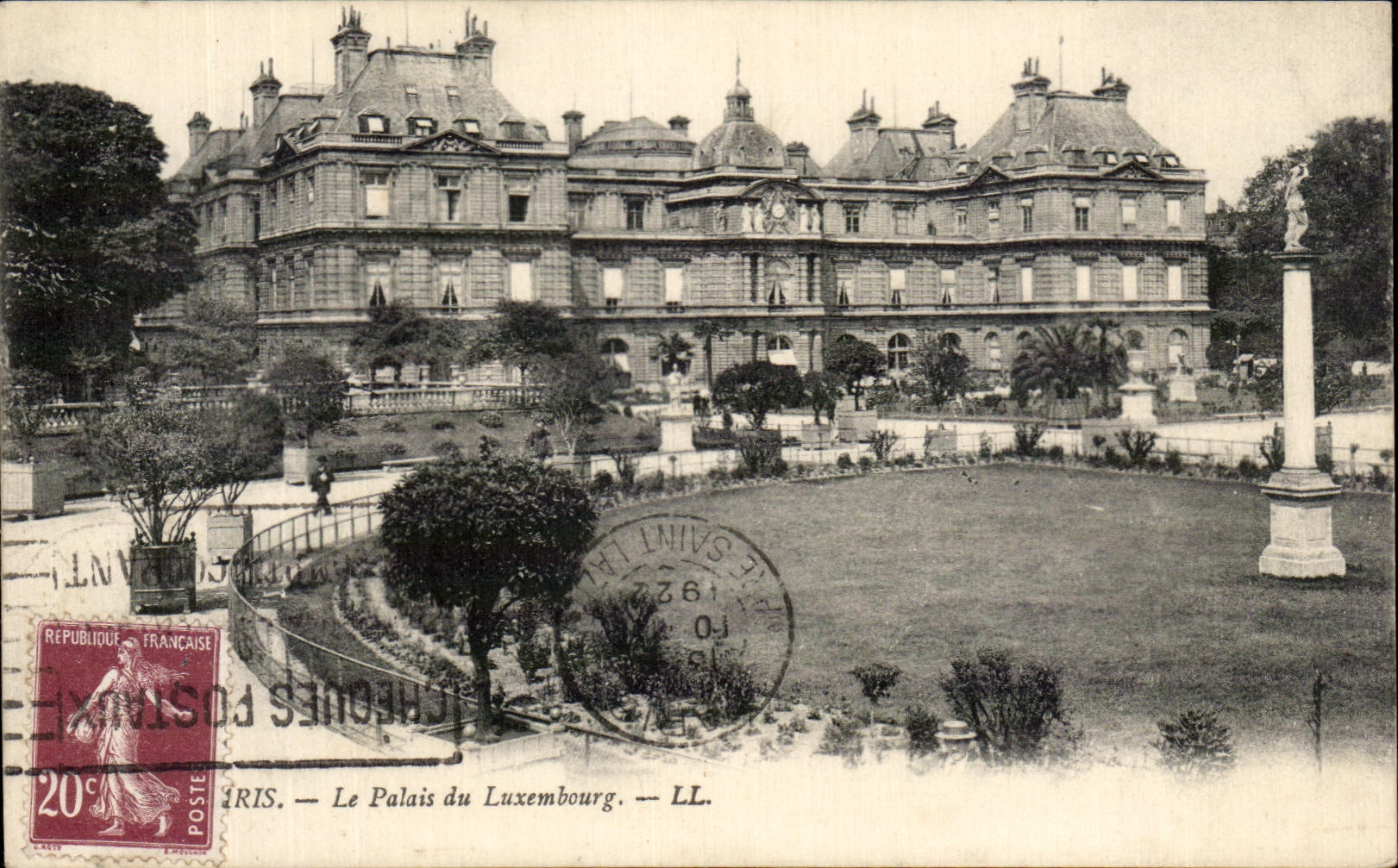 CPA Paris el paladar de Luxemburgo