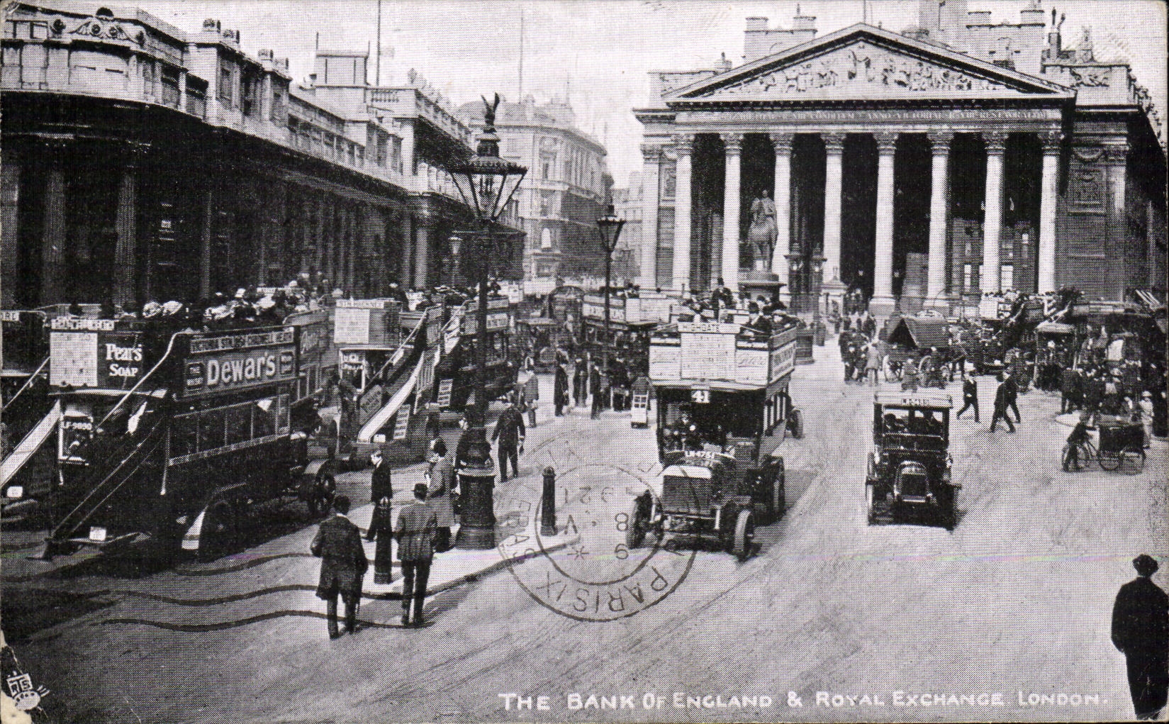 CPA The Bank Off England Royal Exchange London