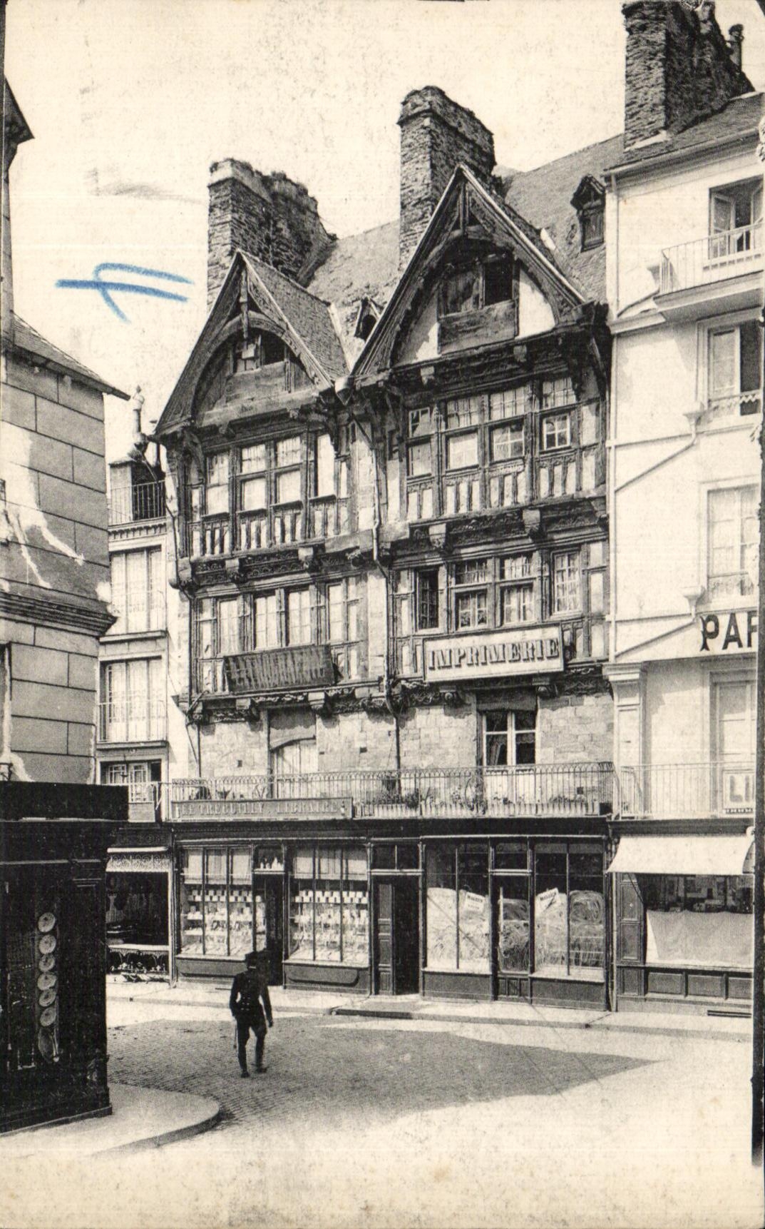 CPA Imprimerie 