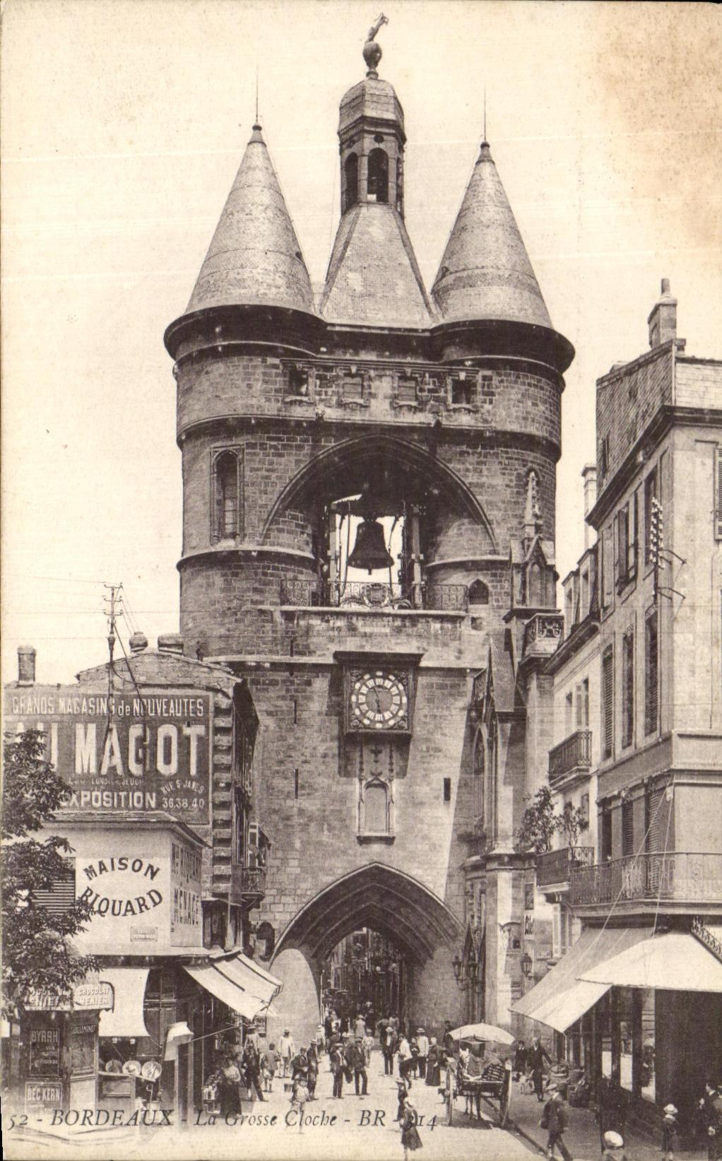 CPA Bordeaux the Large Bell