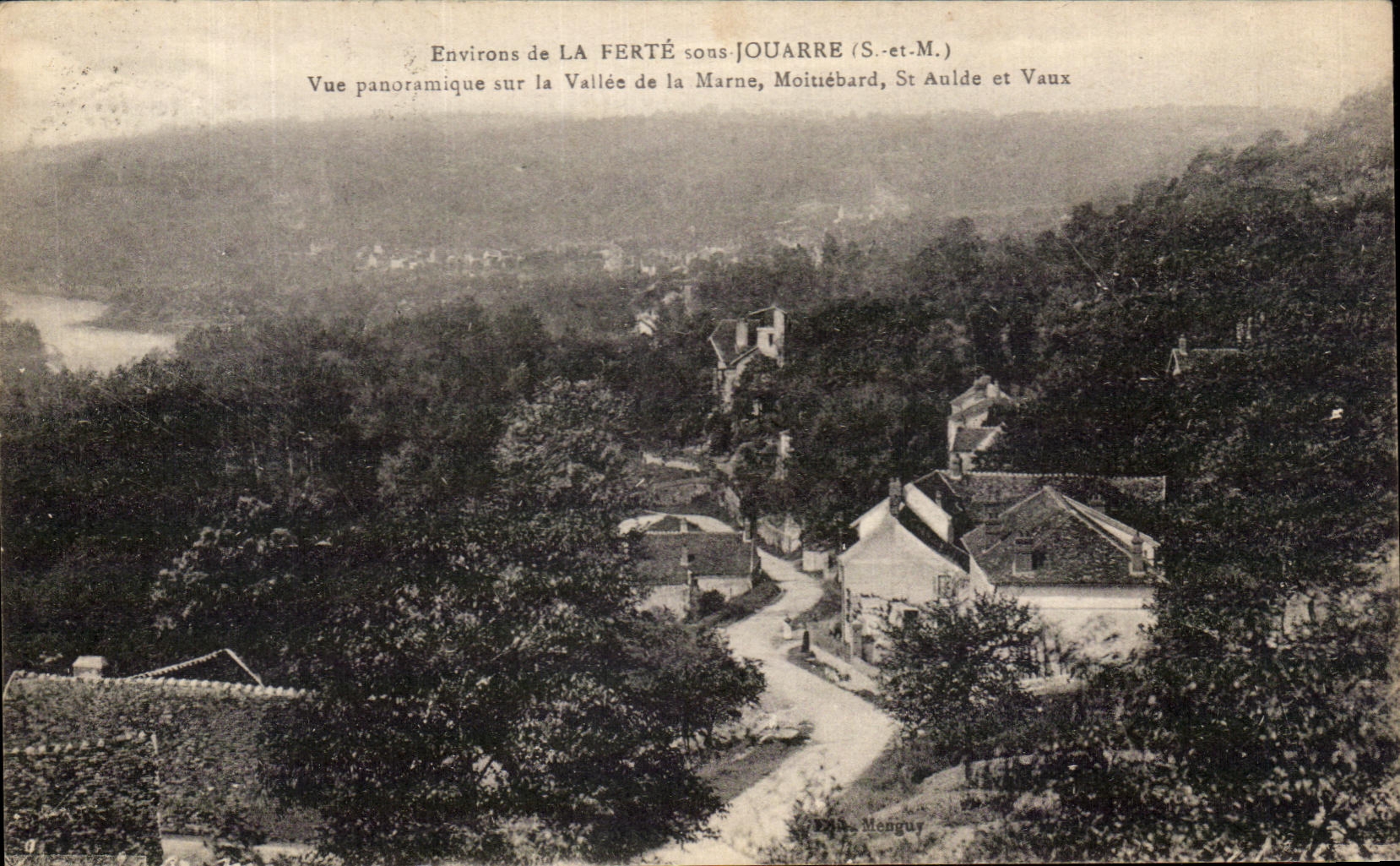 CPA Surroundings of Ferte Under Jouarre Panoramic View on the Valley of the Marne Moitiebard St Aulde and Vaux