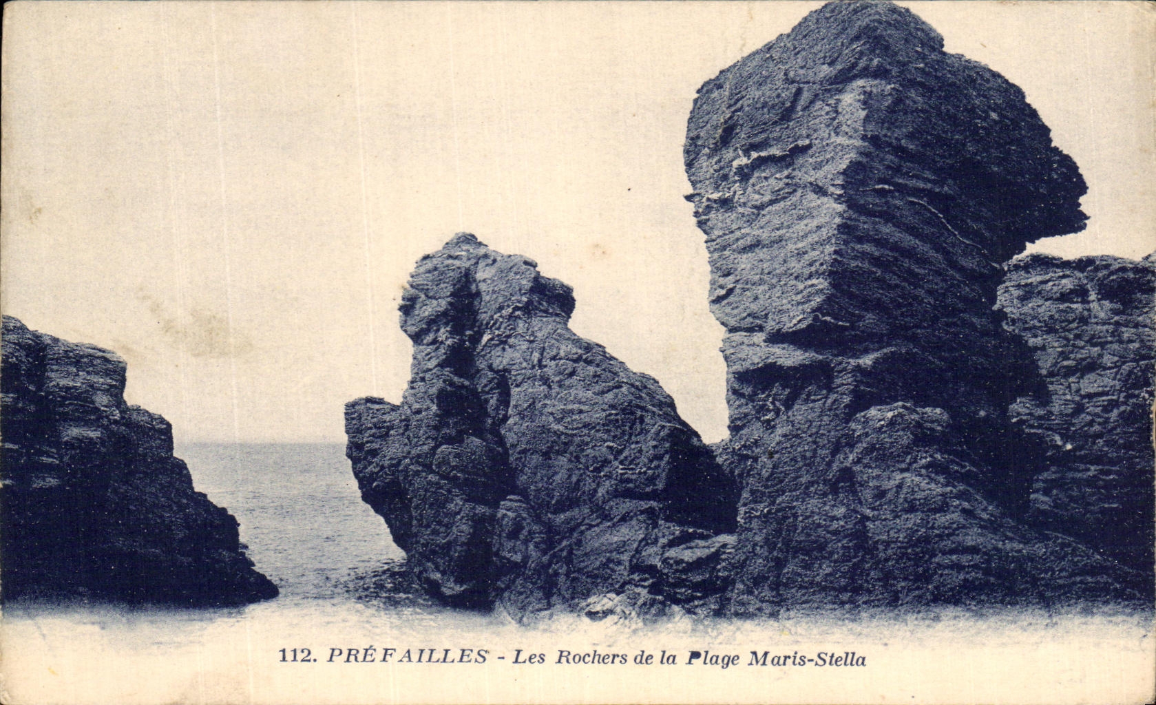 Rocas de CPA Prefailles de los maridos de Stella de la playa