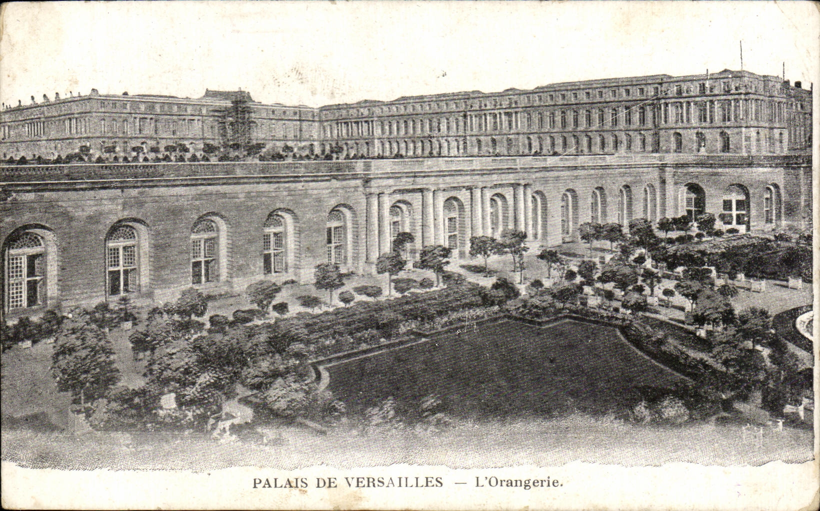 CPA Palais De Versailles L'Orangerie