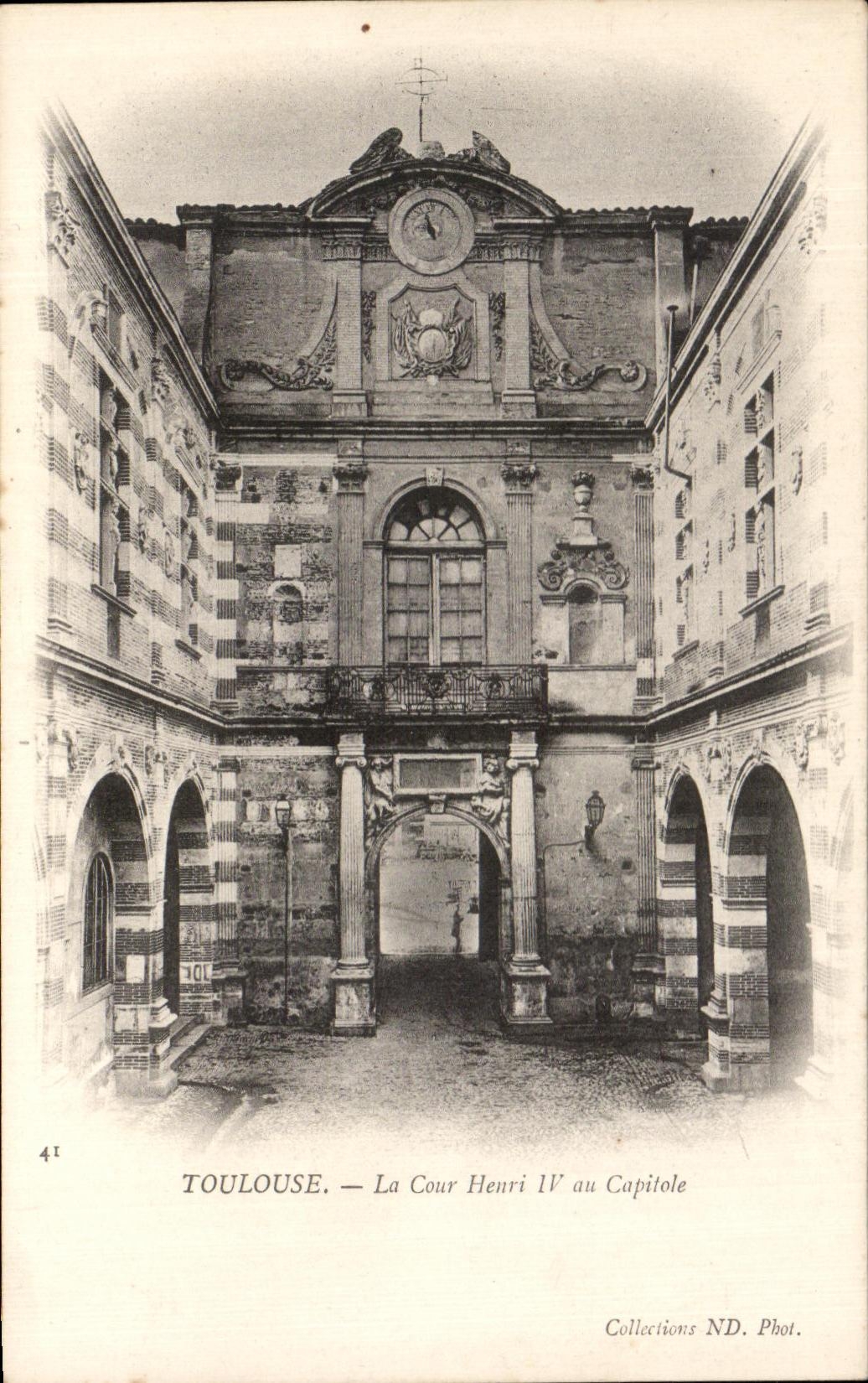 CPA Toulouse La Cour Henri IV au Capitole