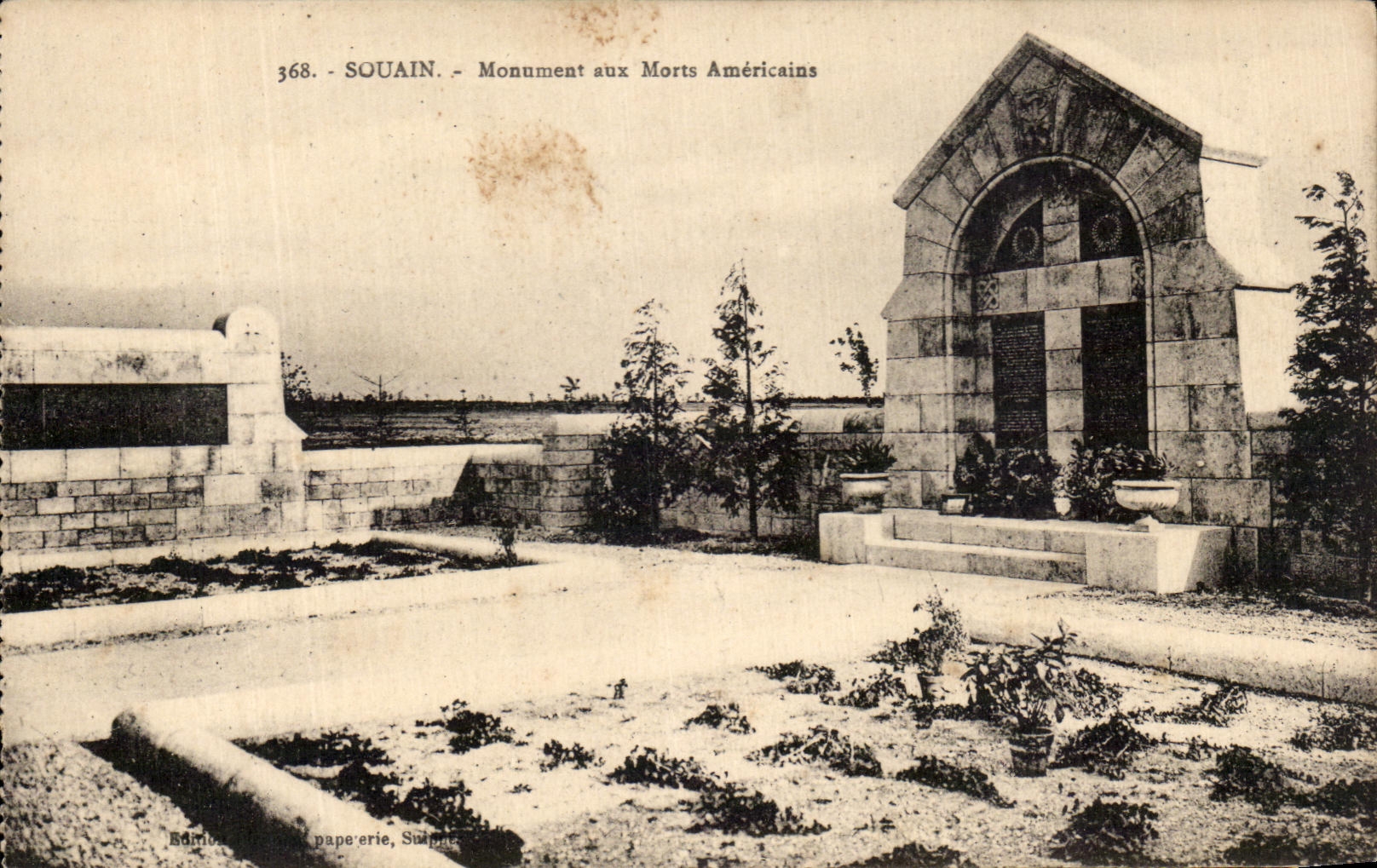 American CPA Souain War memorial Militaria