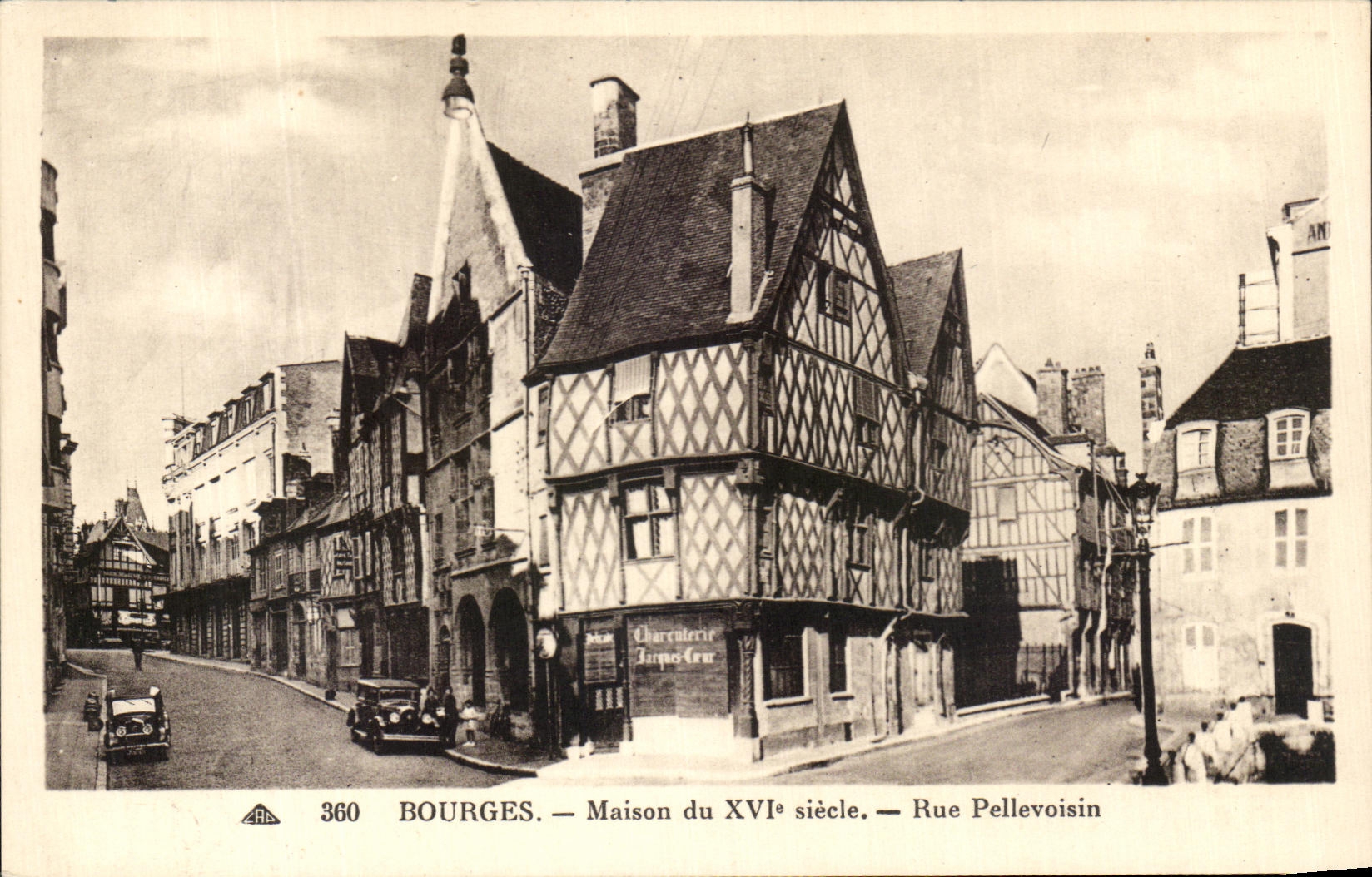 Casa de CPA Bourges de la decimosexto calle Pellevoisin