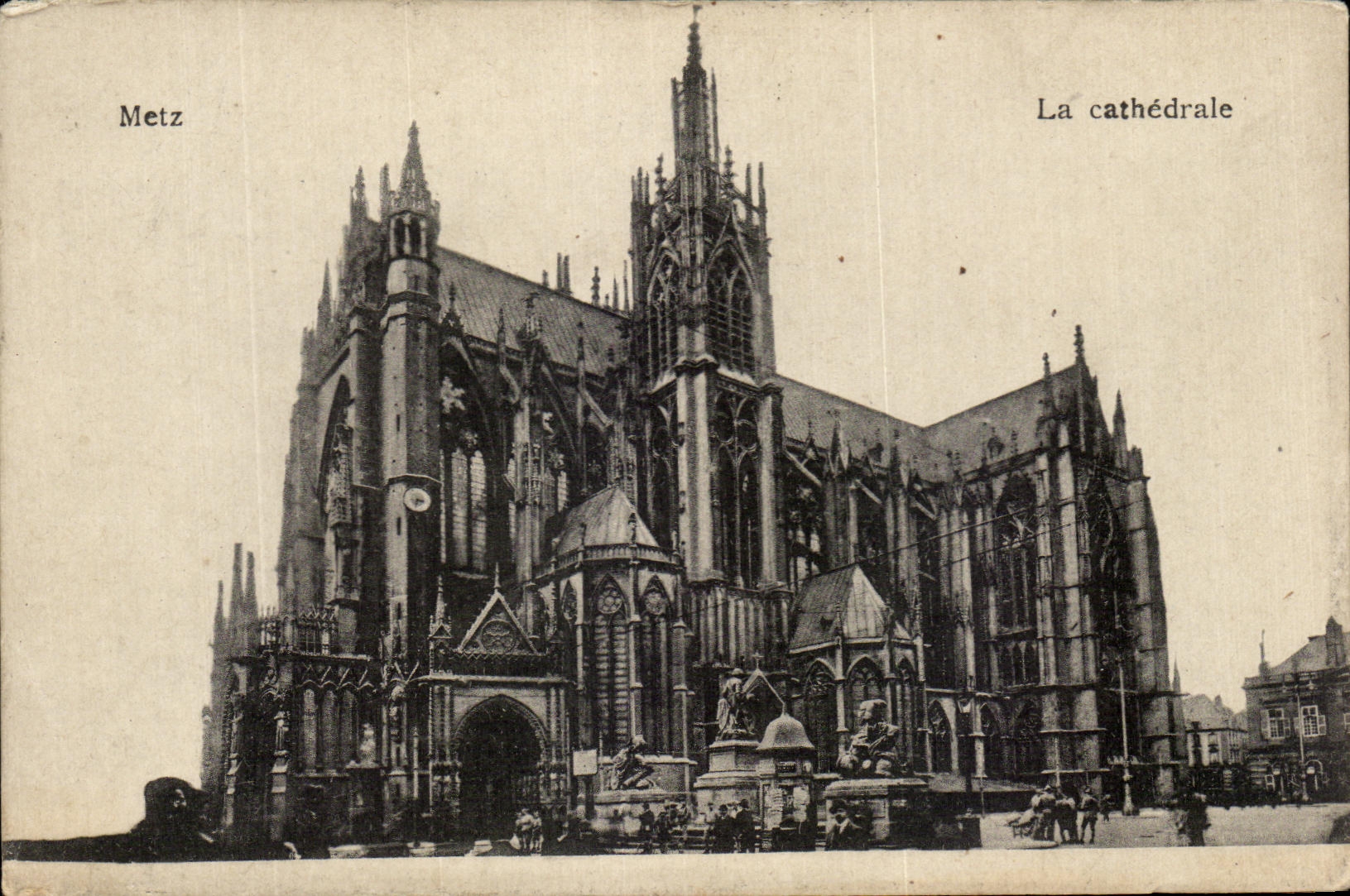 CPA Metz la catedral