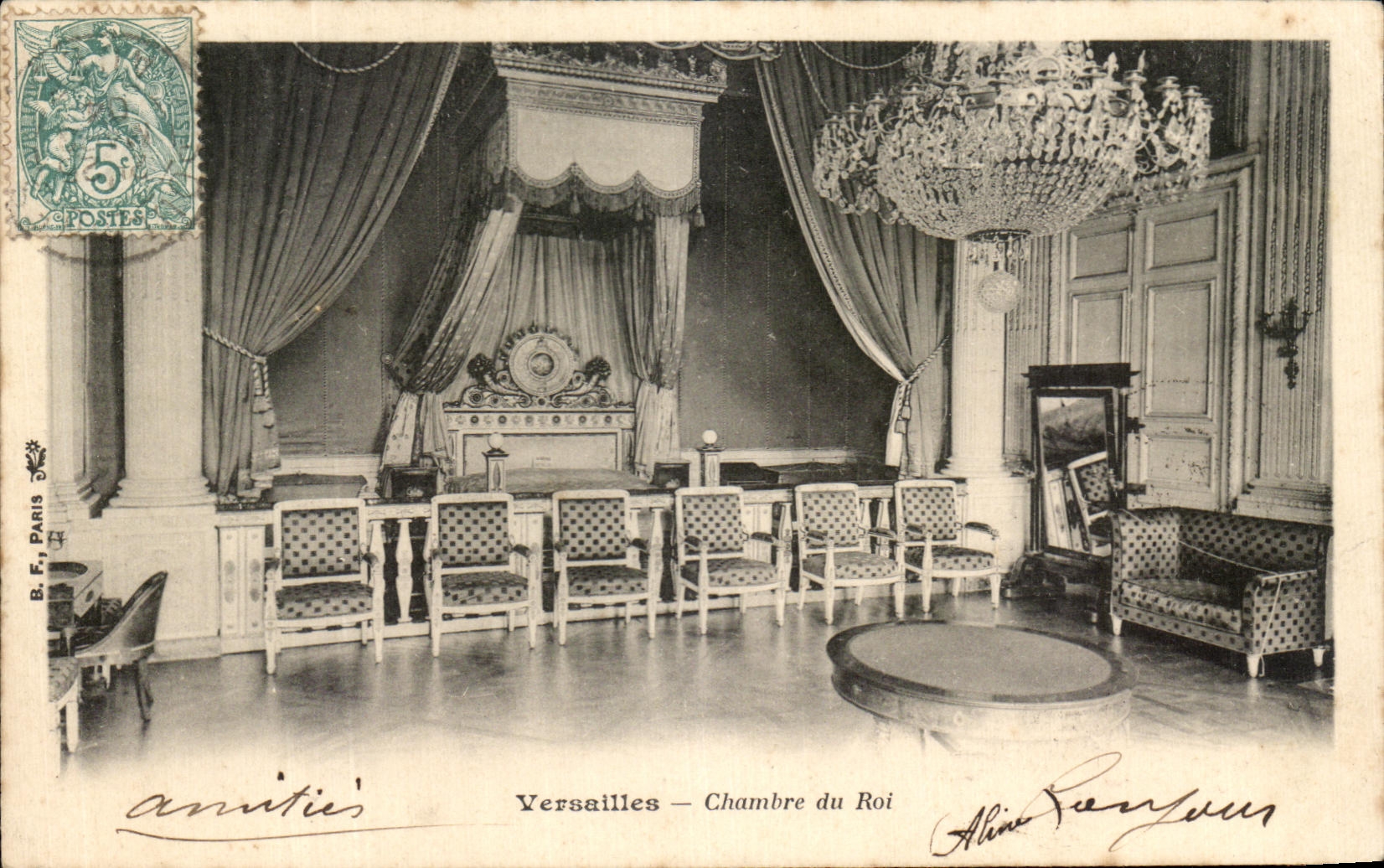 CPA Versailles Chambre Du Roi