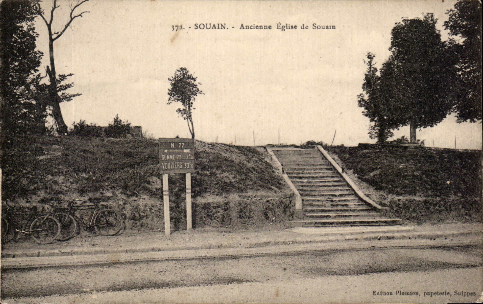CPA Souain Old Church De Souain