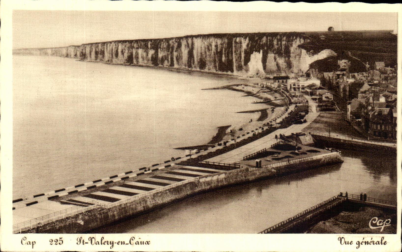 CPA St Valey in Caux View