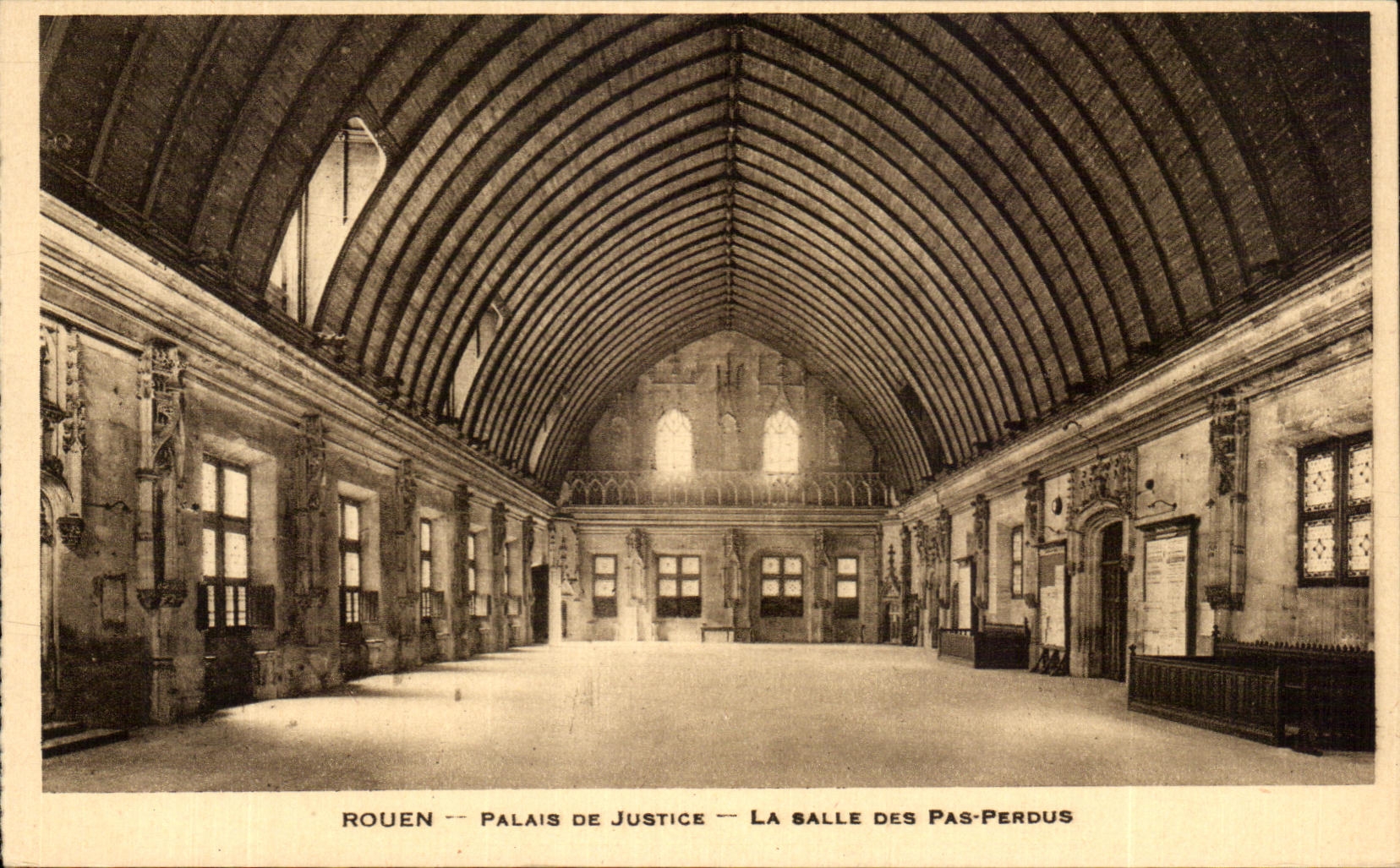 CPA Rouen Law courts the Room Of the Lost Steps