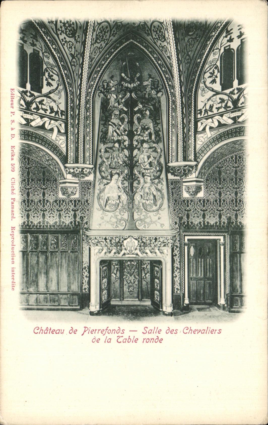CPA Chateau De Pierrefonds Salle des Chevaliers De la Table Ronde