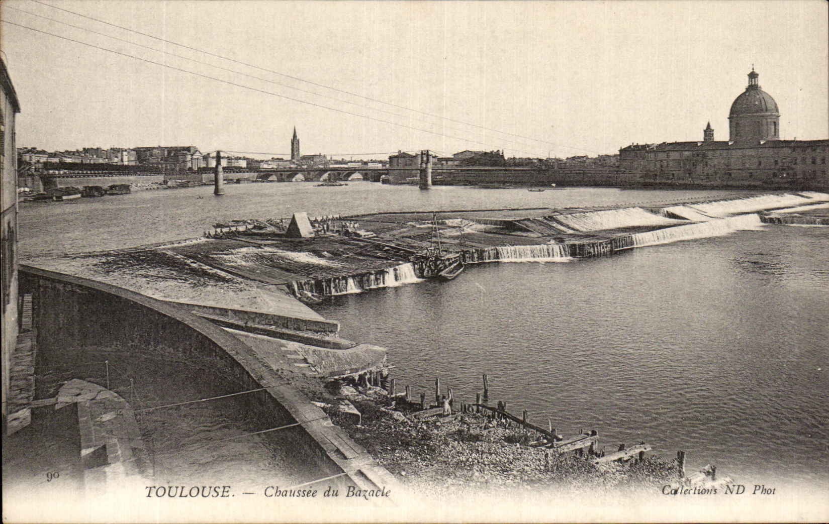 CPA Toulouse Chausse du Bazacle