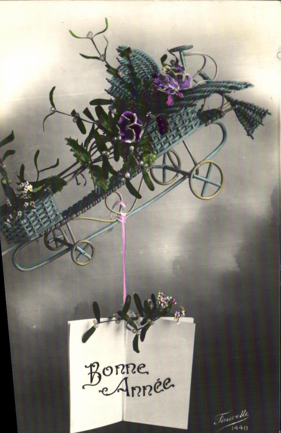 CPA Fantasy Plane Happy New Year