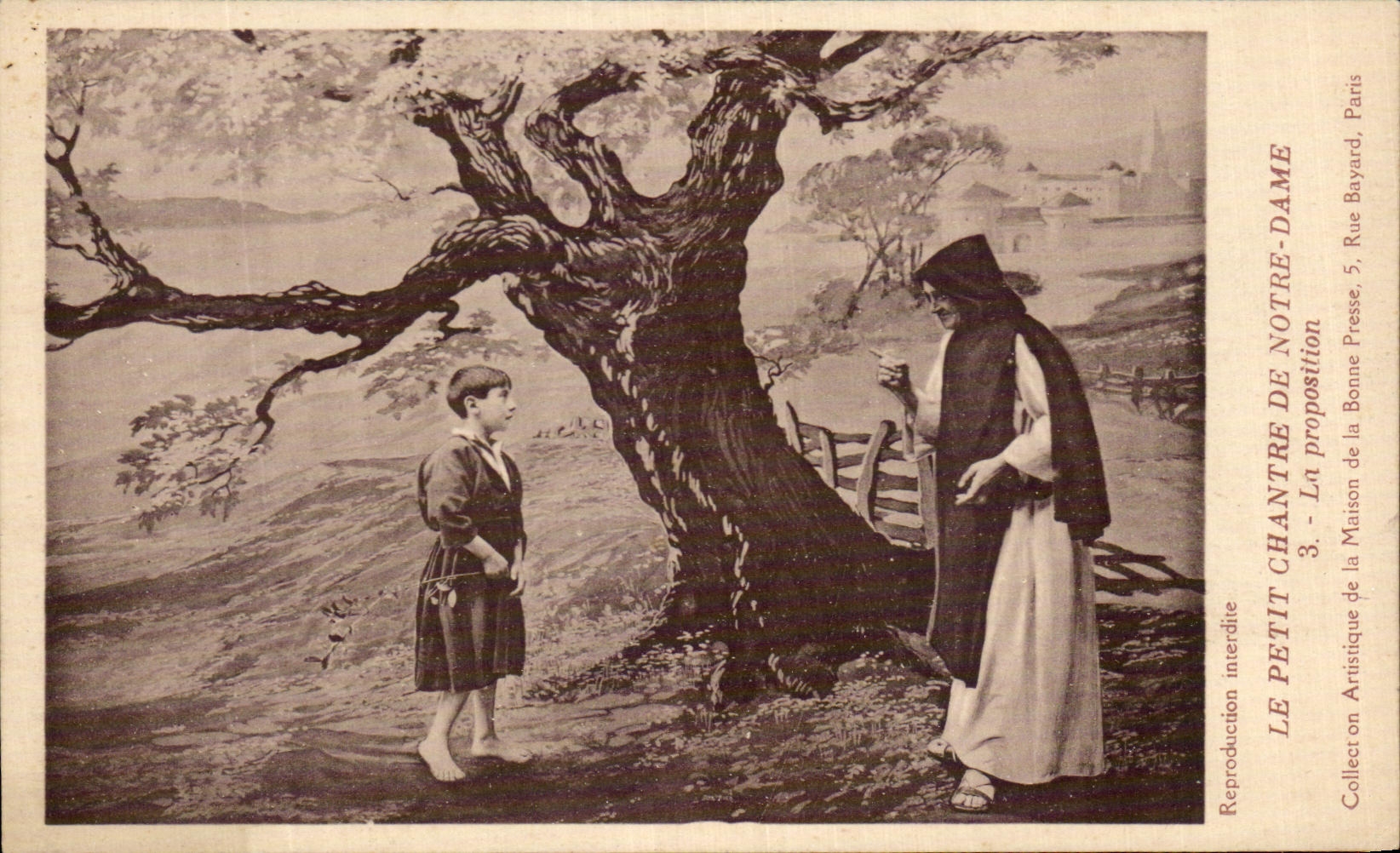 CPA el pequeno chantre de Notre Dame Propostion
