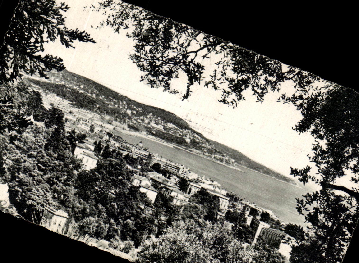 Niza de CPA vista de Bellet