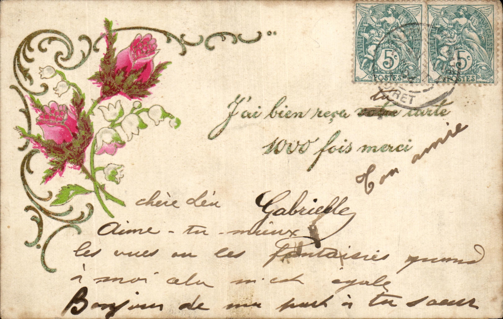 Flores de la fantasia de CPA